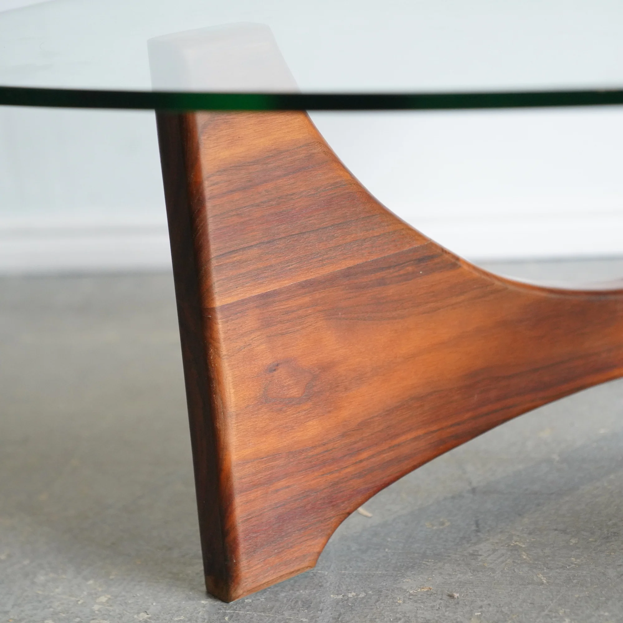 Iconic Adrian Pearsall Triangular Coffee Table for Craft Associates - Image 4