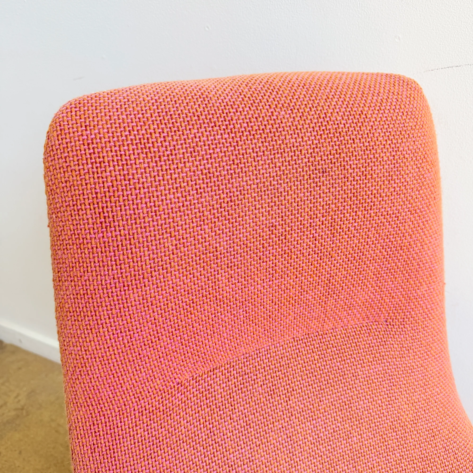 Andreu World Alya Swivel Lounge Chair in Alexander Girard Fabric - Image 4