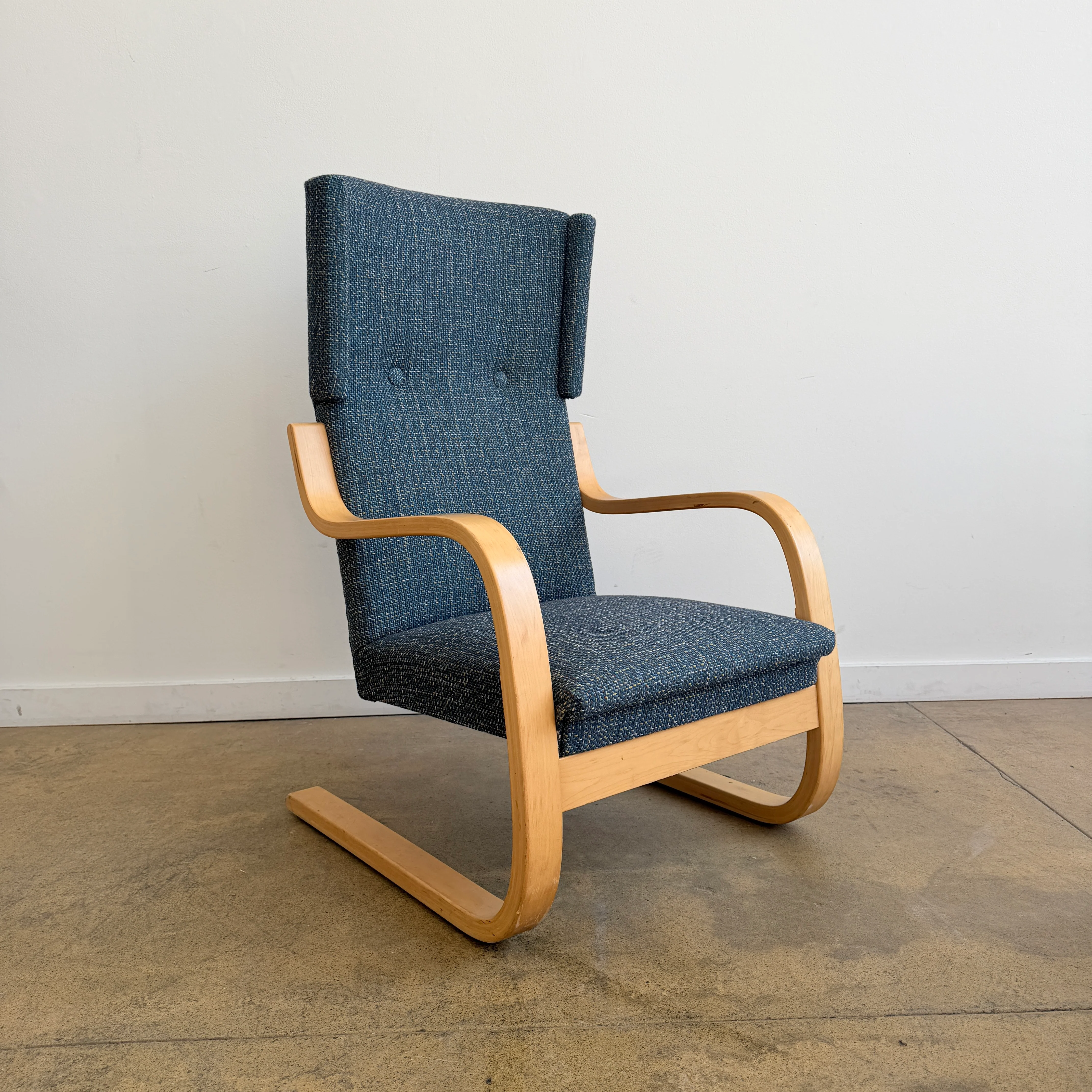 Artek Alvar Aalto Amchair Model 401 - Momentum Sina Pearson Fabric