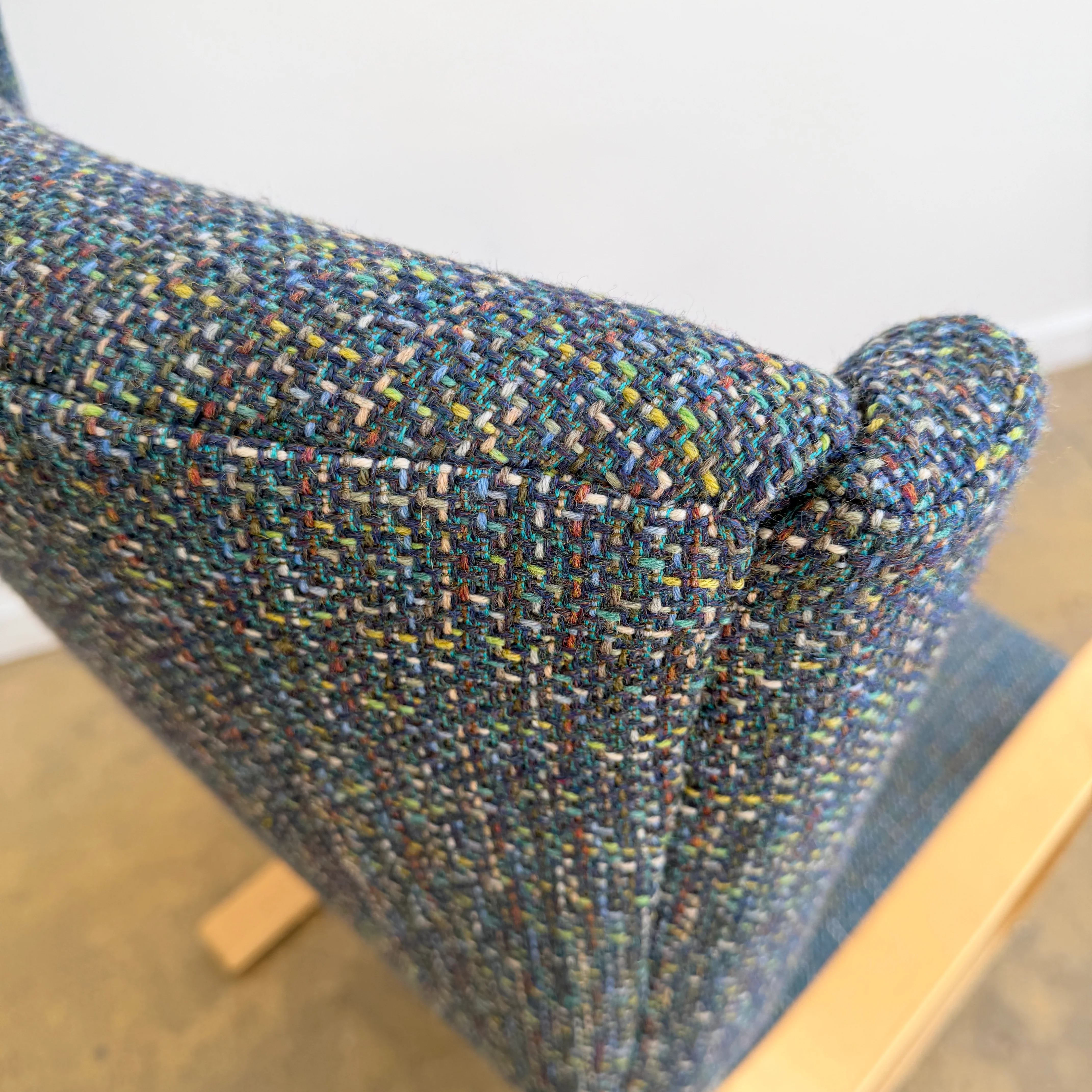 Artek Alvar Aalto Amchair Model 401 - Momentum Sina Pearson Fabric - Image 5