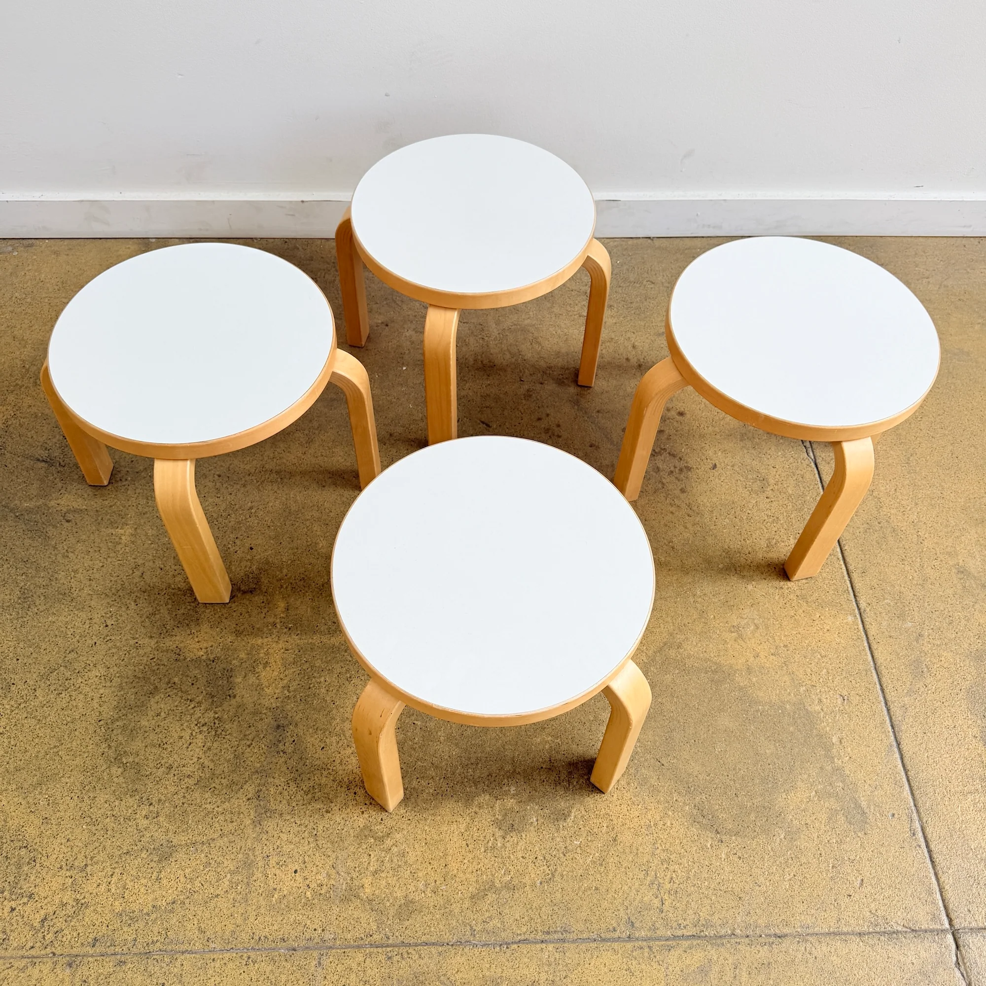 Artek Alvar Aalto - Low Stool NE60 (Price Per) - Image 3