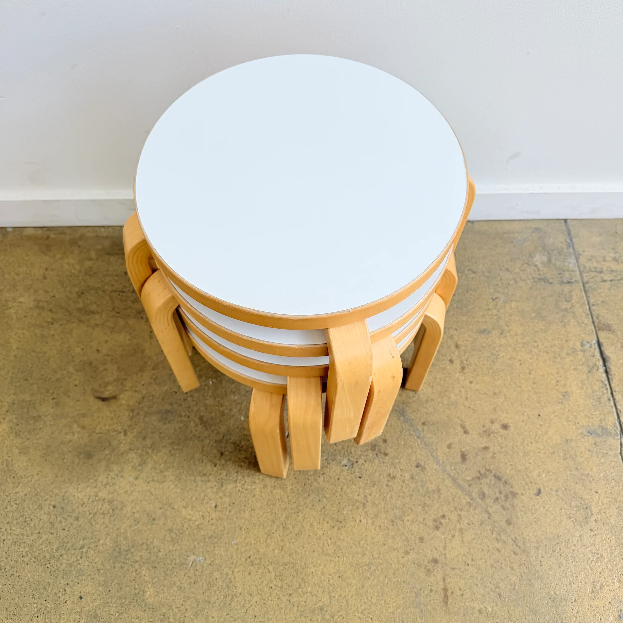 Artek Alvar Aalto - Low Stool NE60 (Price Per) - Image 4