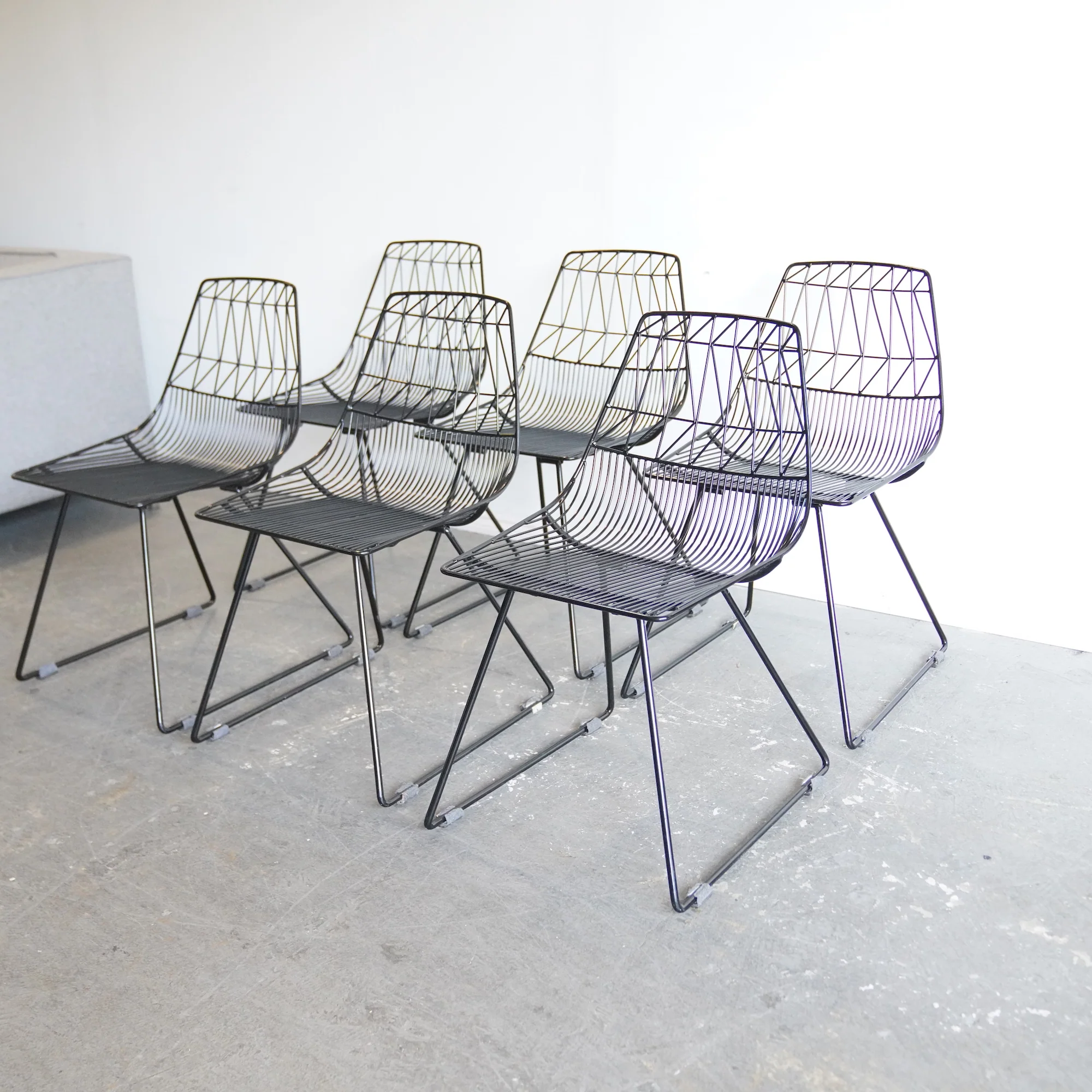 Authentic Bend Goods Set of 6 Stacking dining chairs - Image 2