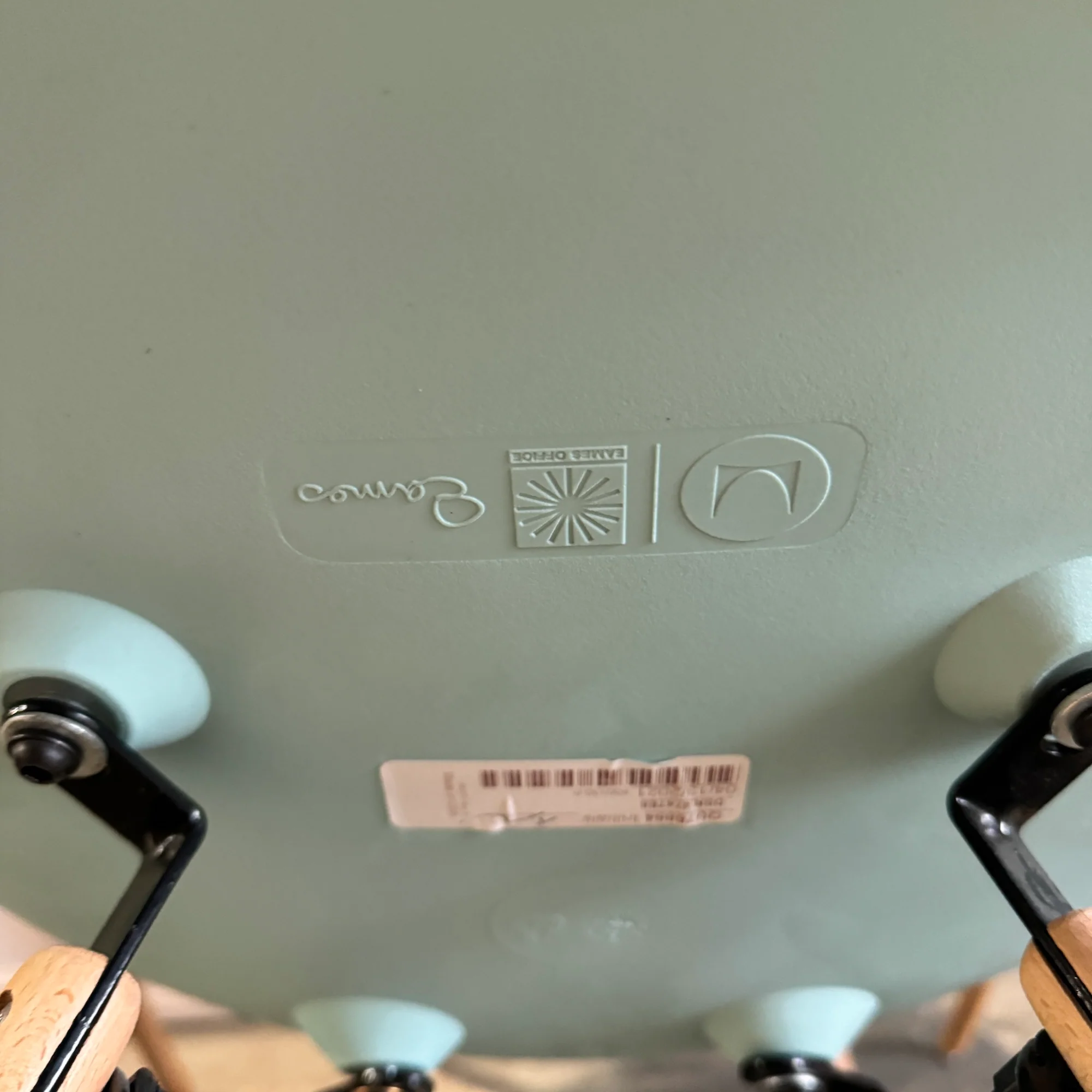 Authentic! Herman Miller Assorted of 8 different color Eames side chairs - Image 4