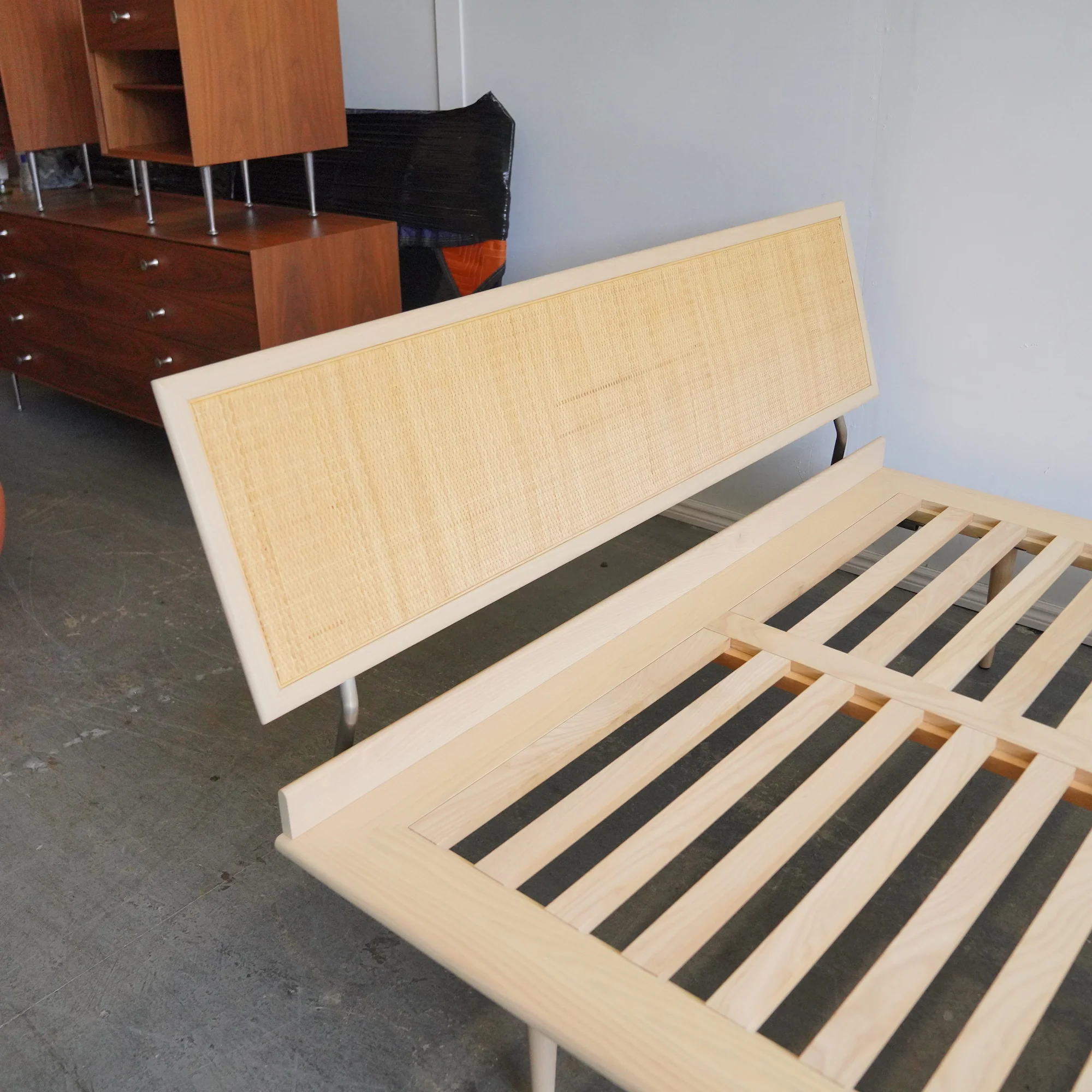 Authentic! Herman Miller George Nelson Queen Bed - Image 4