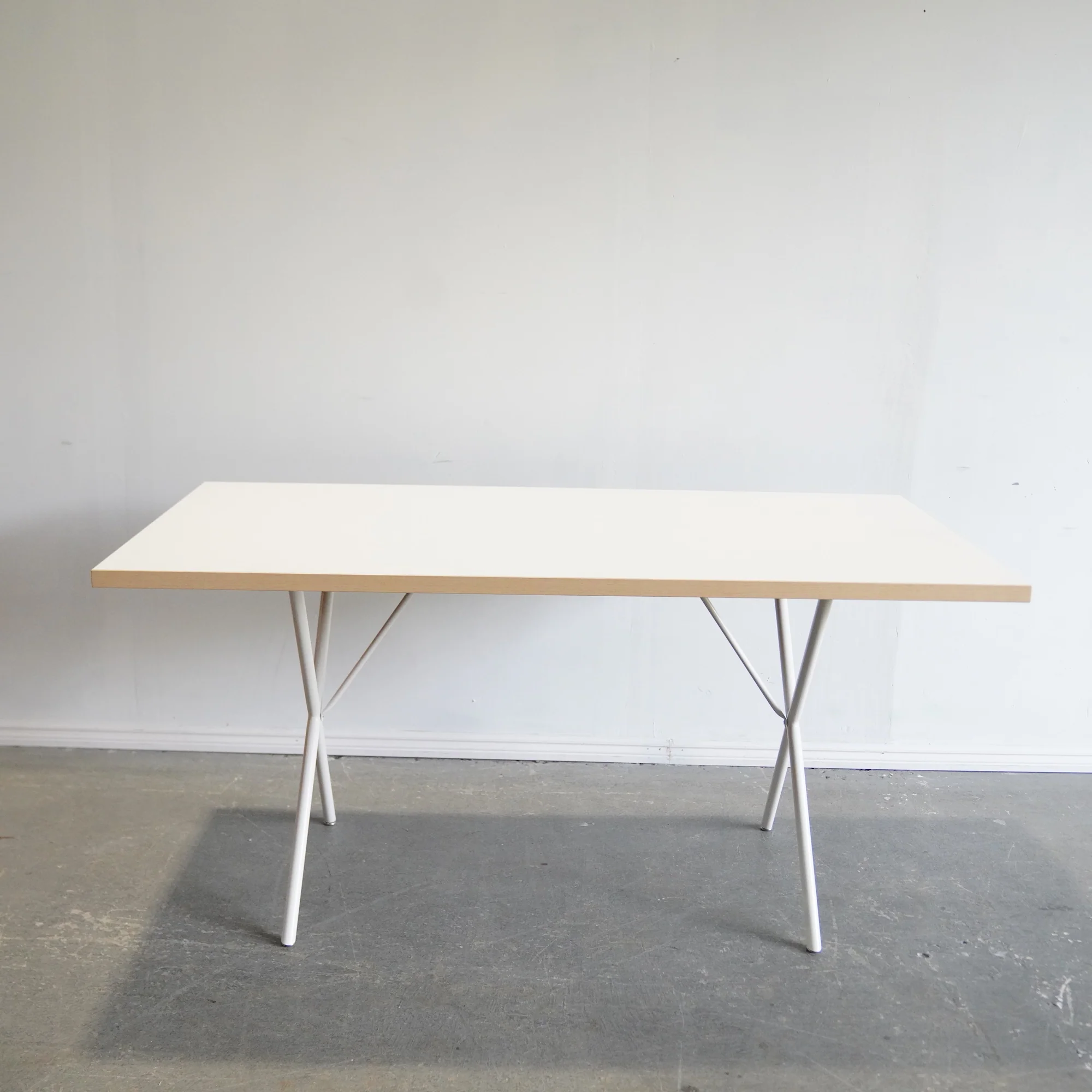 Authentic! Herman Miller George Nelson X dining Table - Image 3