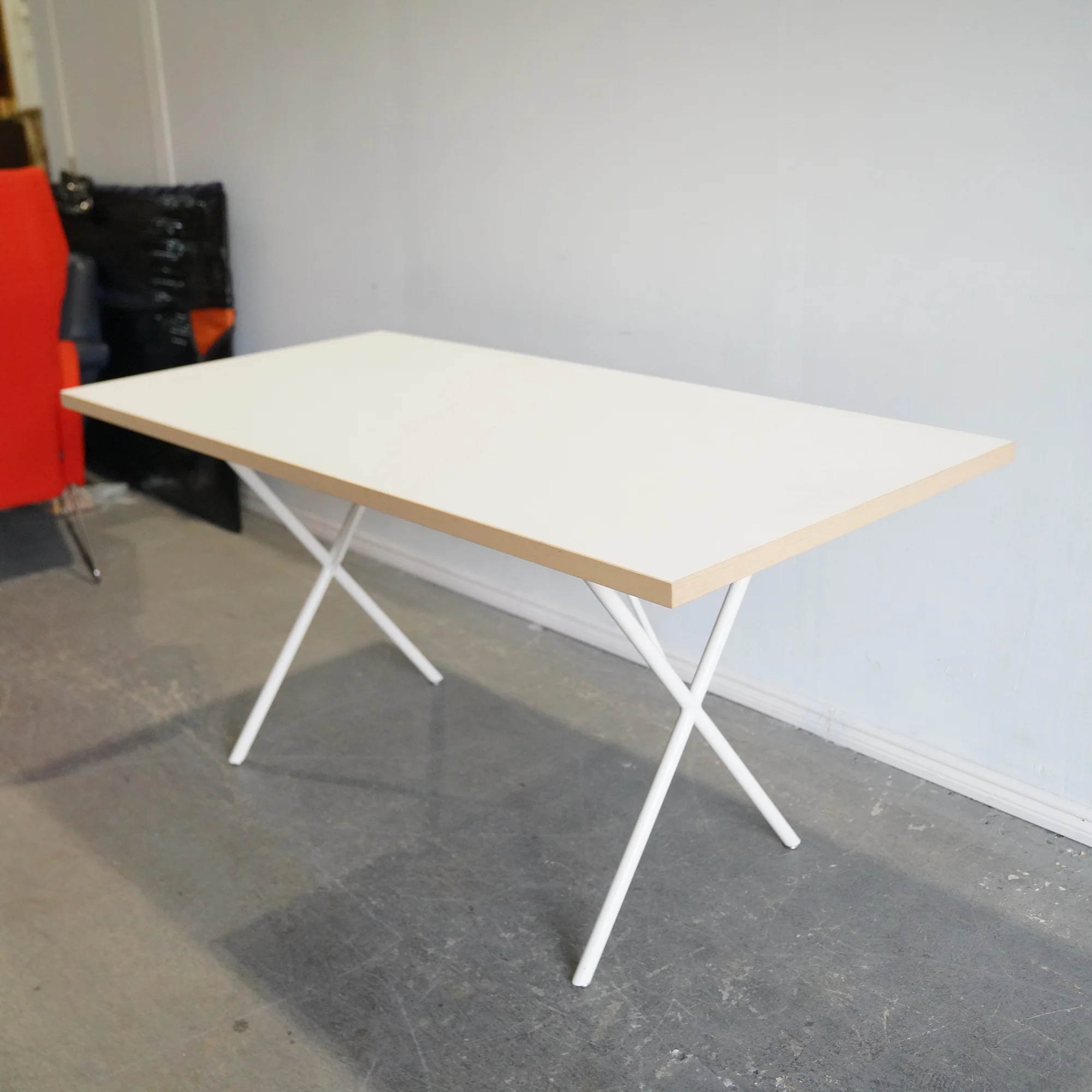 Authentic! Herman Miller George Nelson X dining Table - Image 4