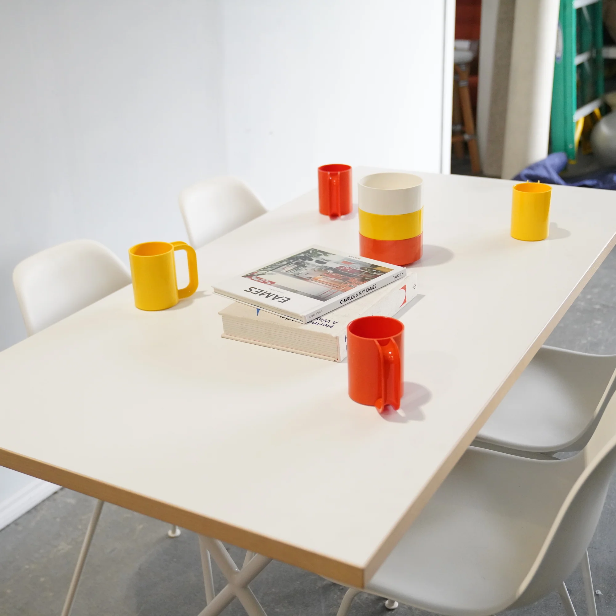 Authentic! Herman Miller George Nelson X dining Table - Image 5
