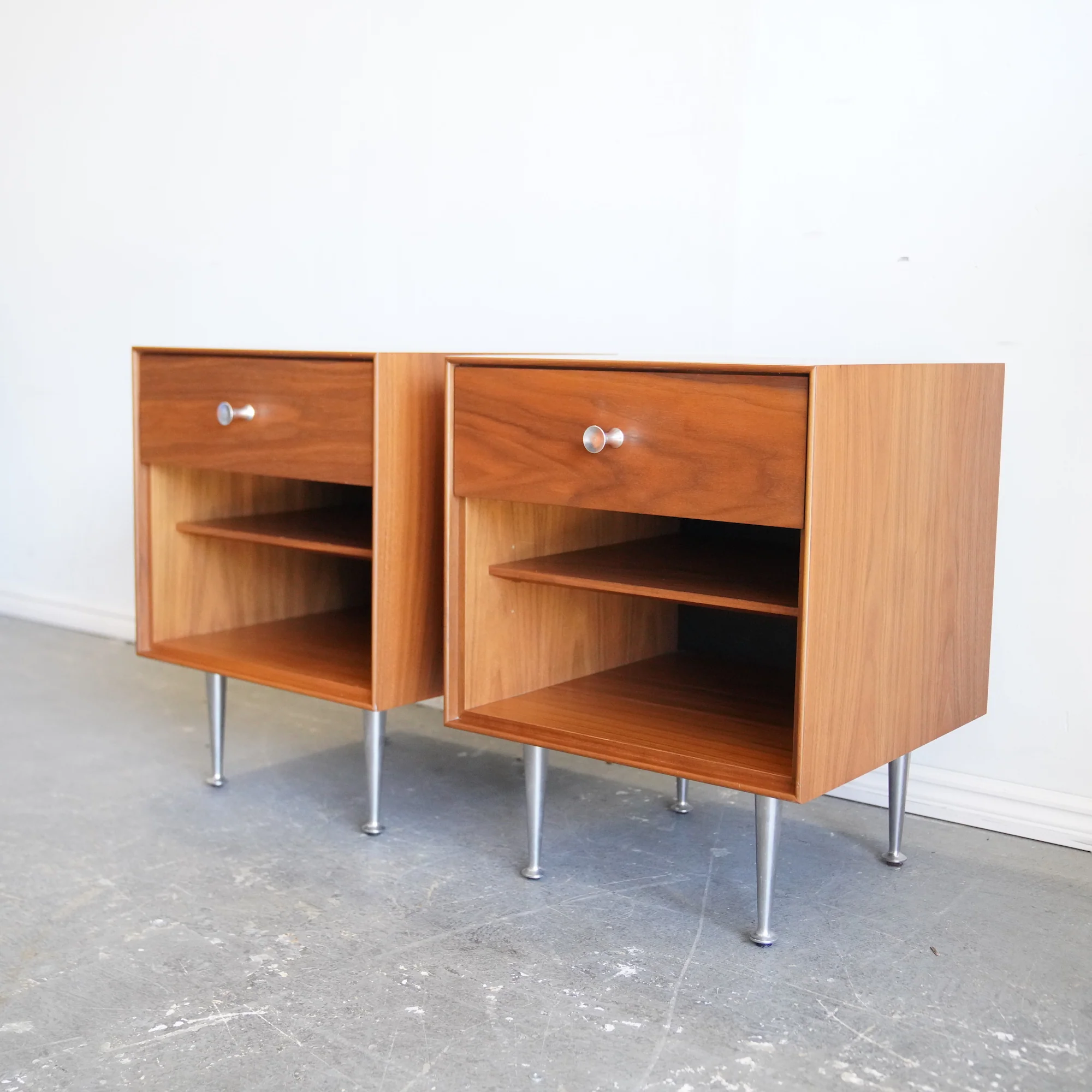 Authentic! Herman Miller pair of George Nelson Nighstands - Image 2