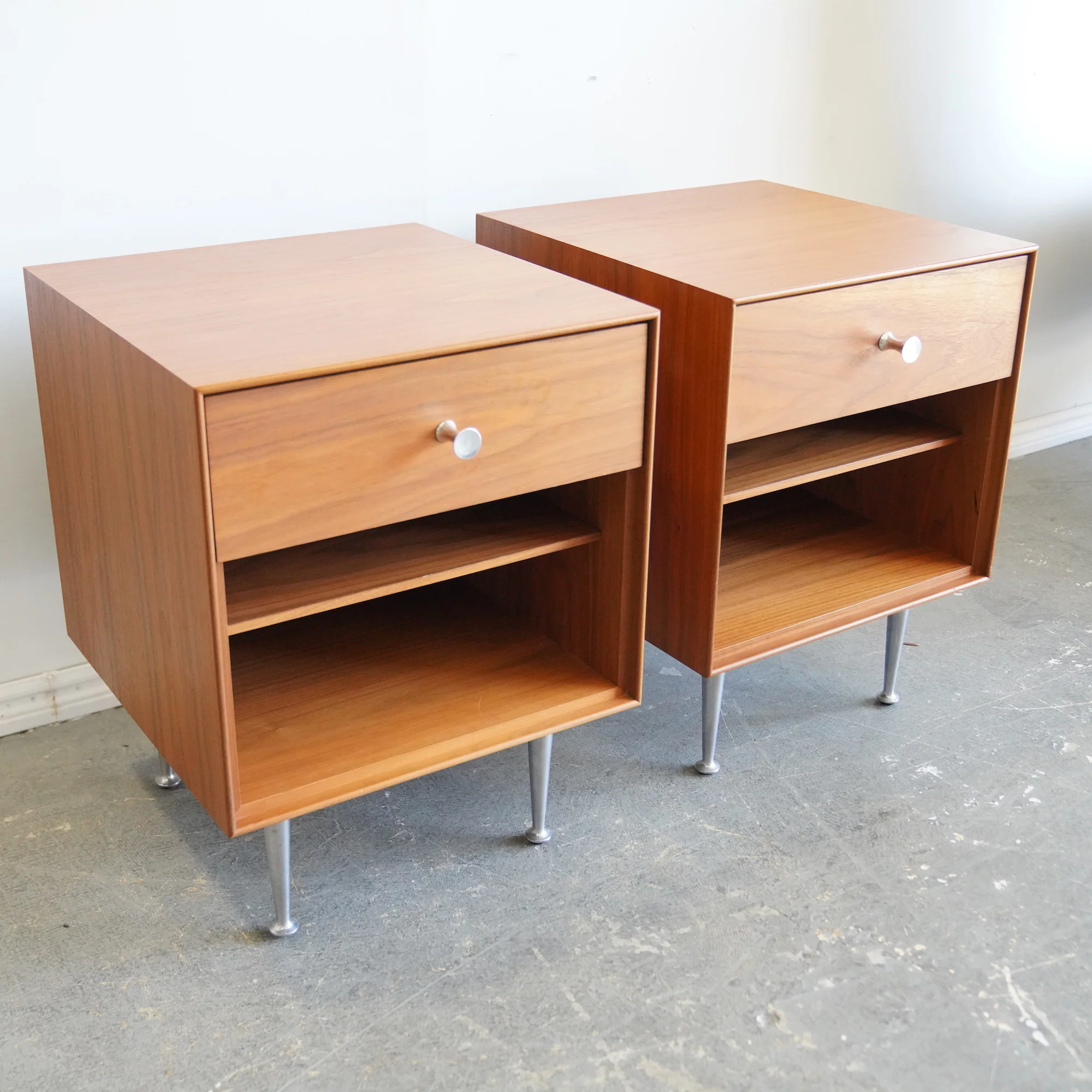 Authentic! Herman Miller pair of George Nelson Nighstands - Image 7