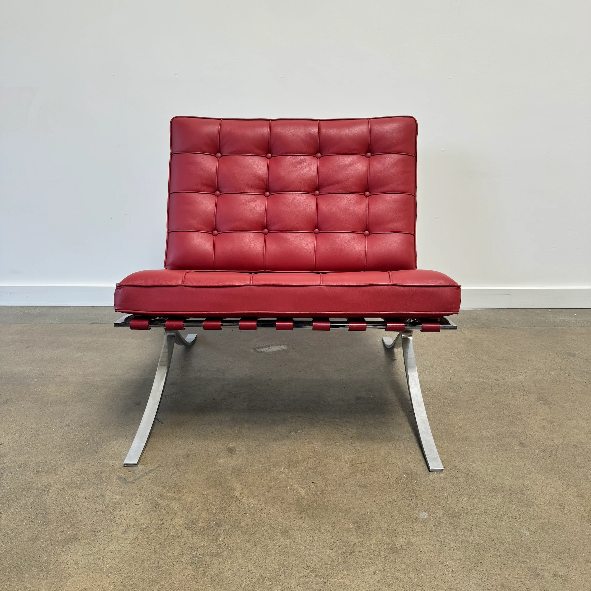Authentic! Knoll Mies Van Der Rohe iconic Barcelona chair