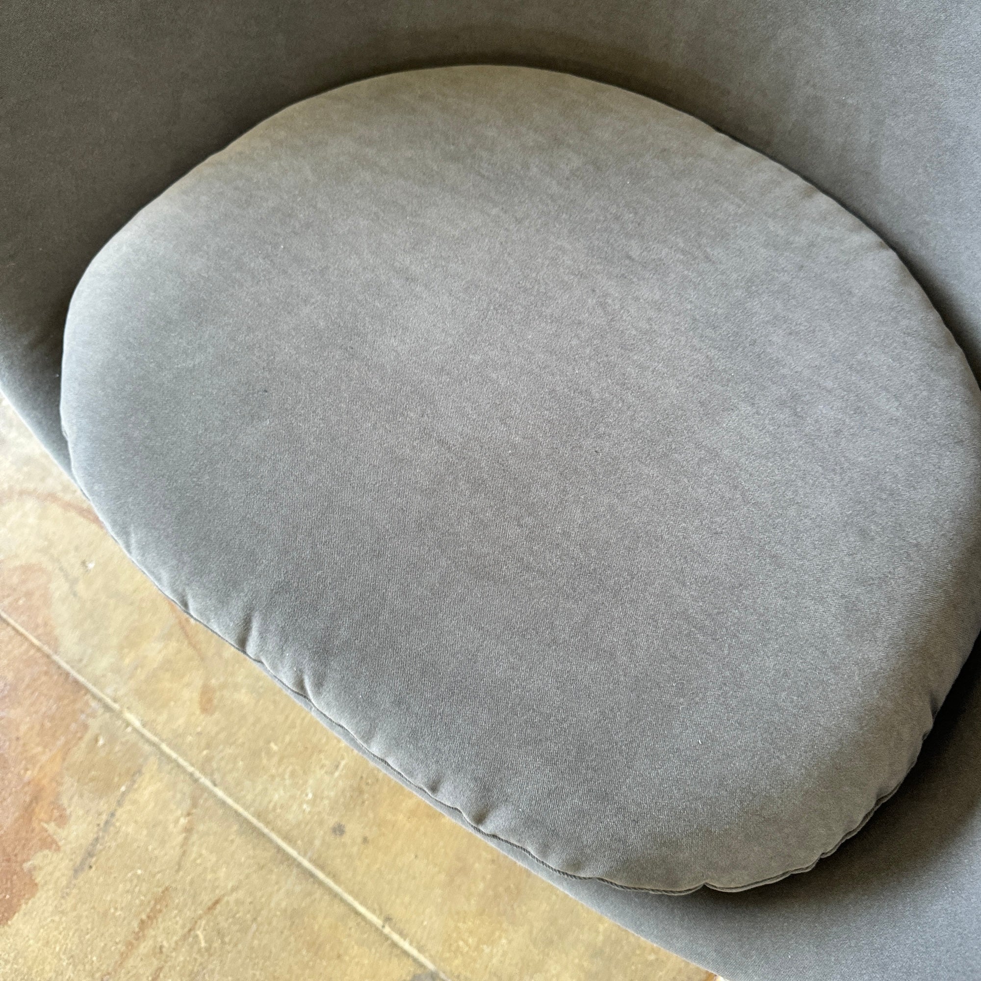 Authentic! Knoll Warren Platner Premium Velvelt Lounge Chair (New Upholstery) - Image 5