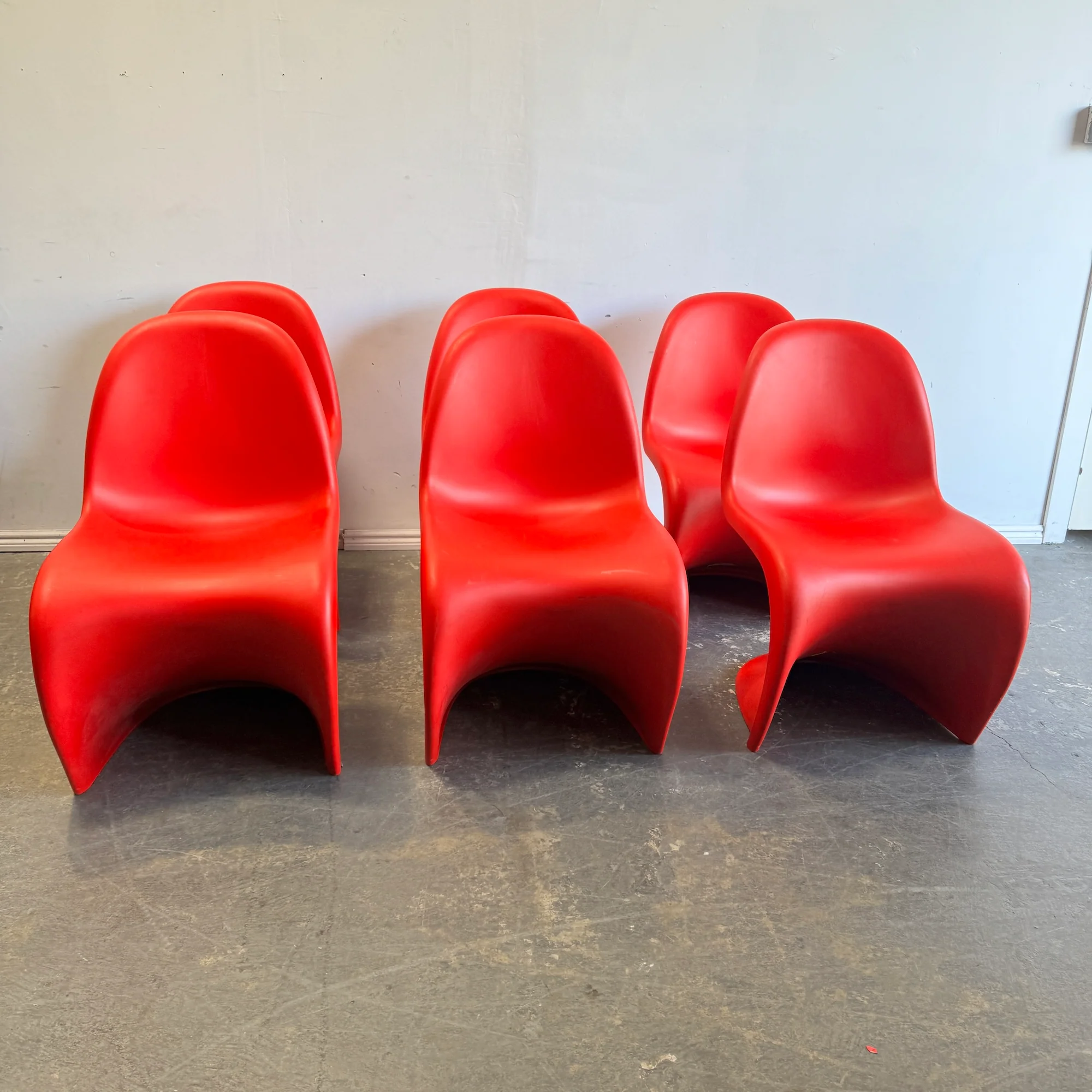 Authentic! Vitra Verner Panton Stacking Chairs - Image 4