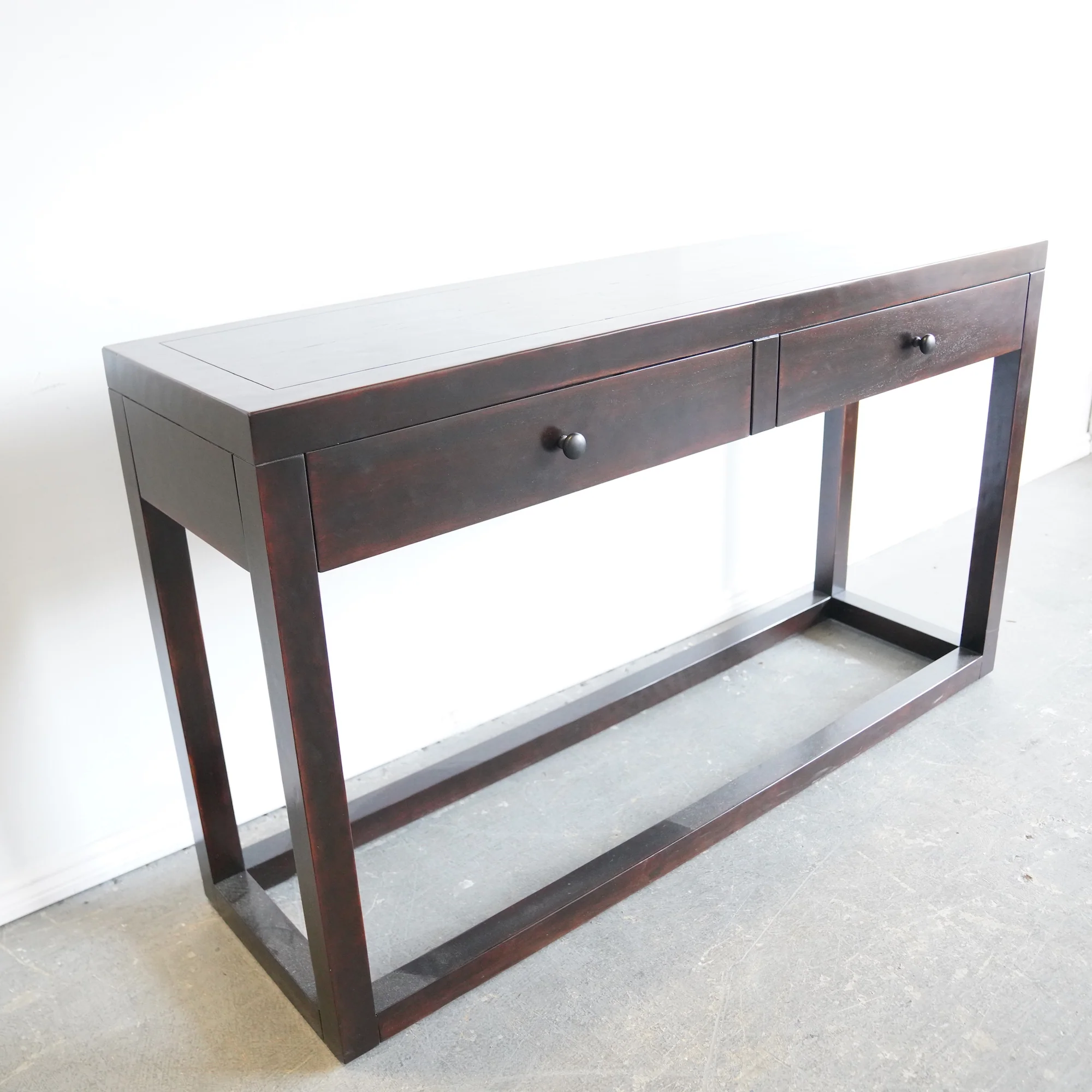 Bernhardt Brunello console table with 2 drawers - Image 3