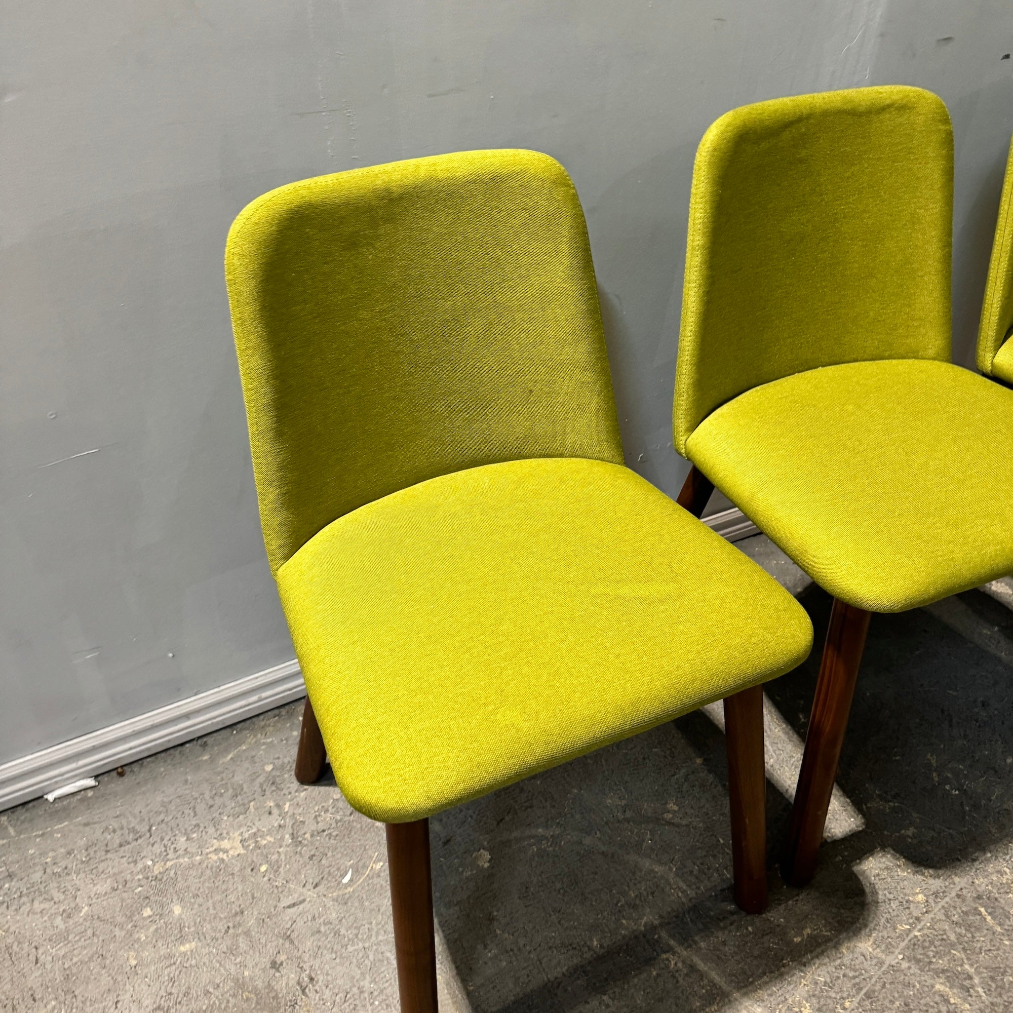 Blu Dot set of 4 Chip chairs - Image 4