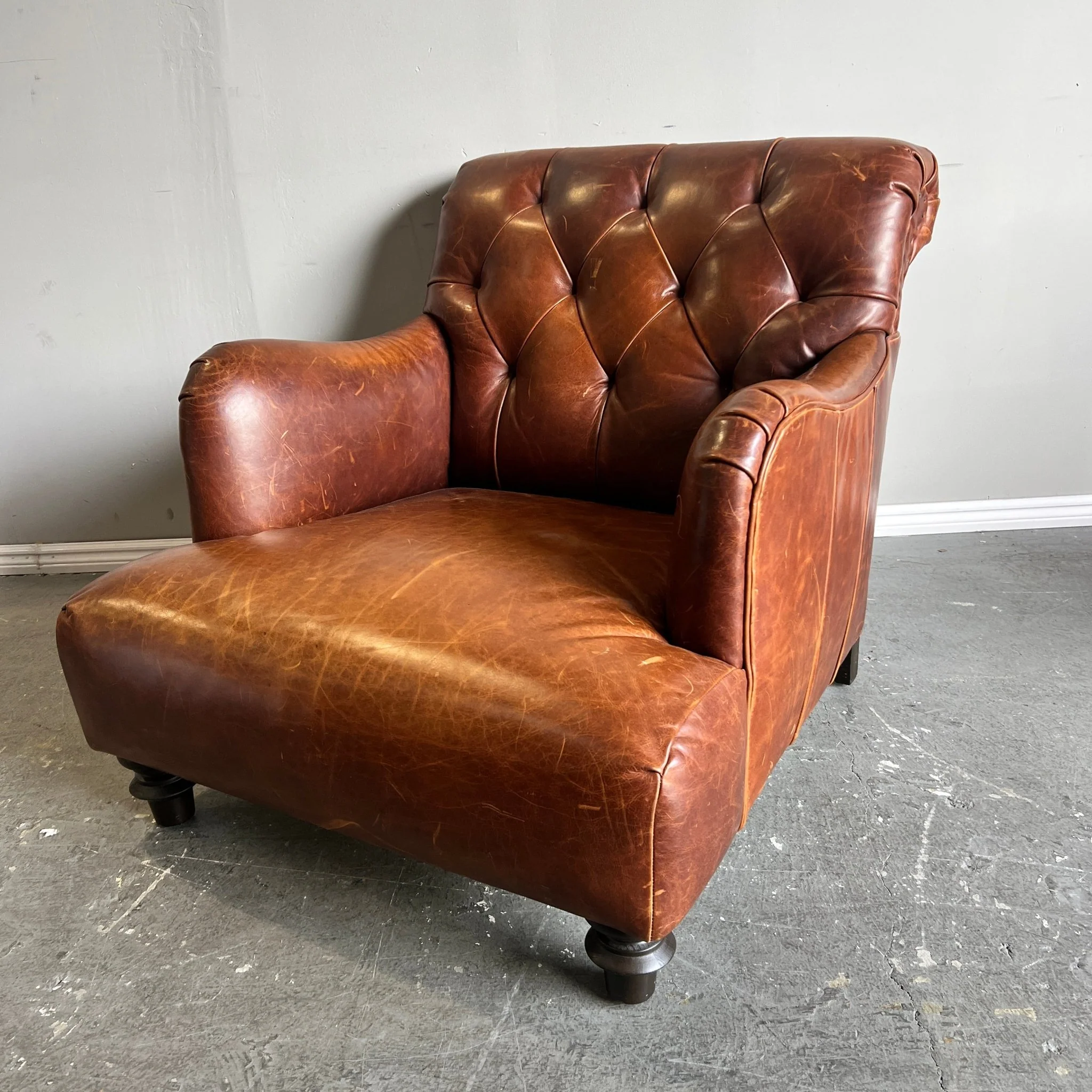 Cisco Home Acacia Leather Chair lounge chair