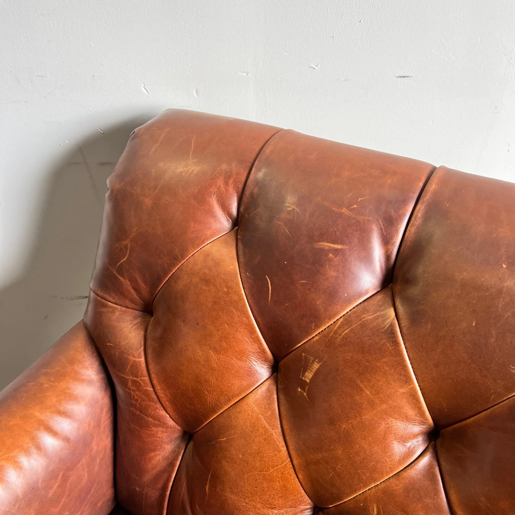 Cisco Home Acacia Leather Chair lounge chair - Image 4