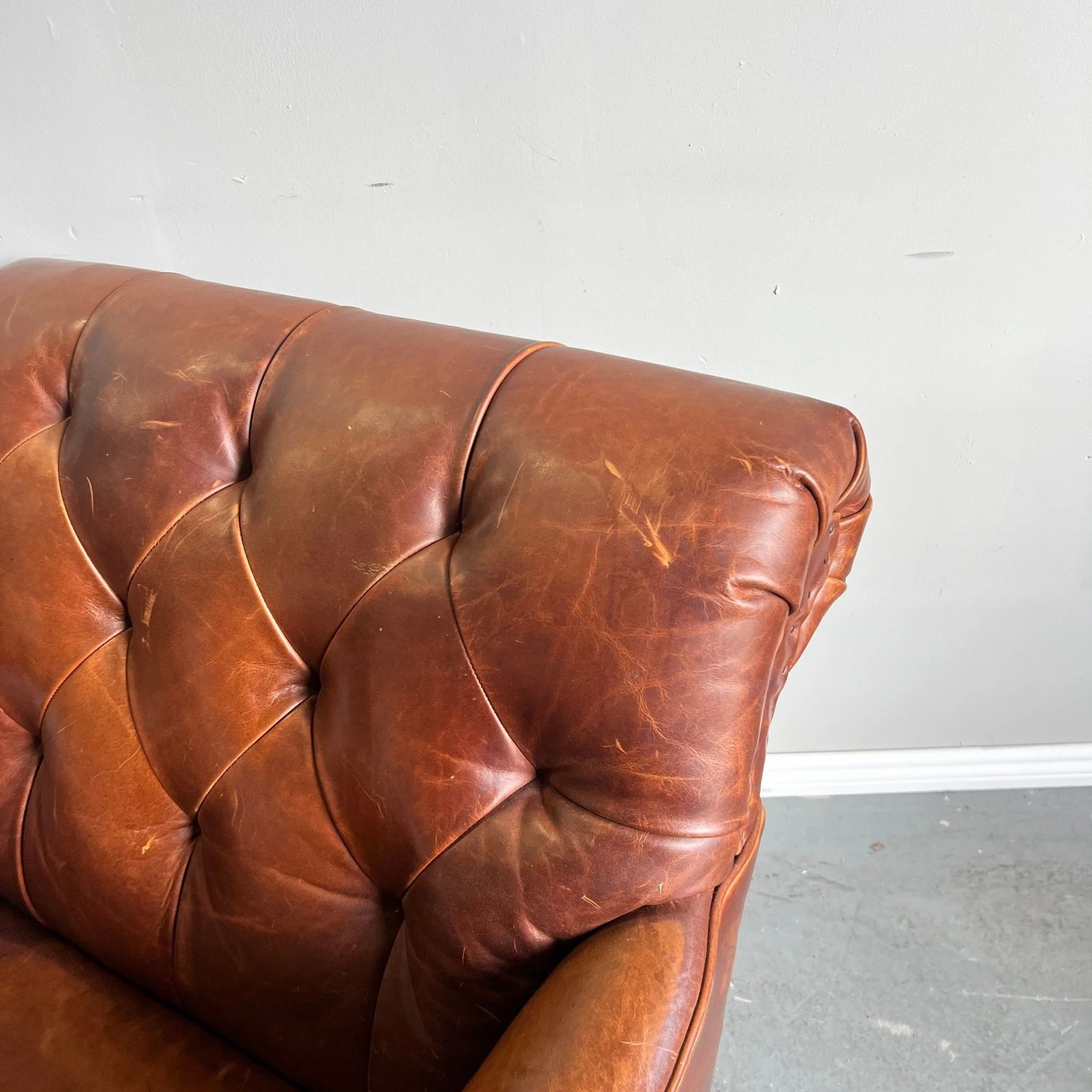 Cisco Home Acacia Leather Chair lounge chair - Image 5