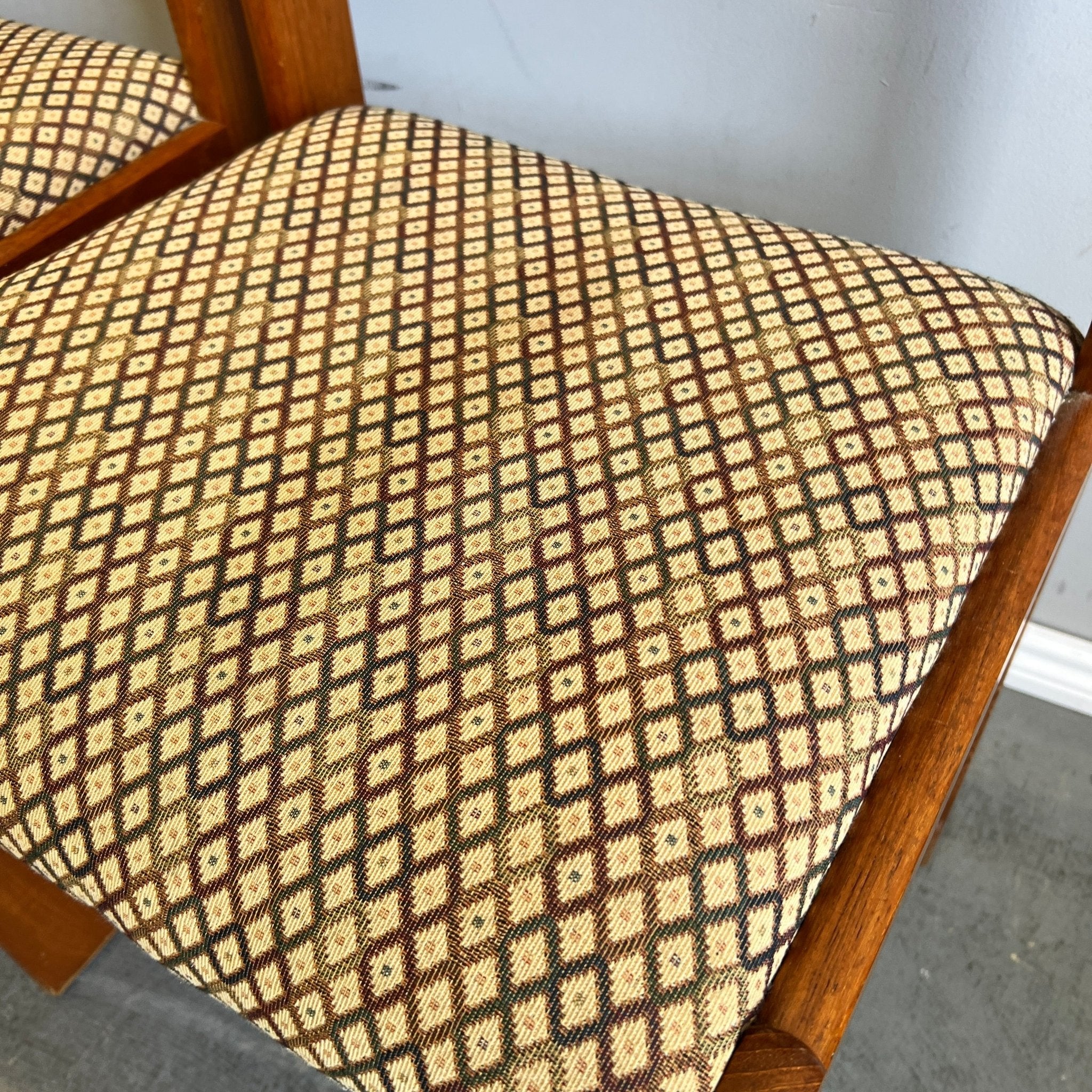 Danish Farso Stolefabrik set of 4 teak wood dining chairs - Image 6