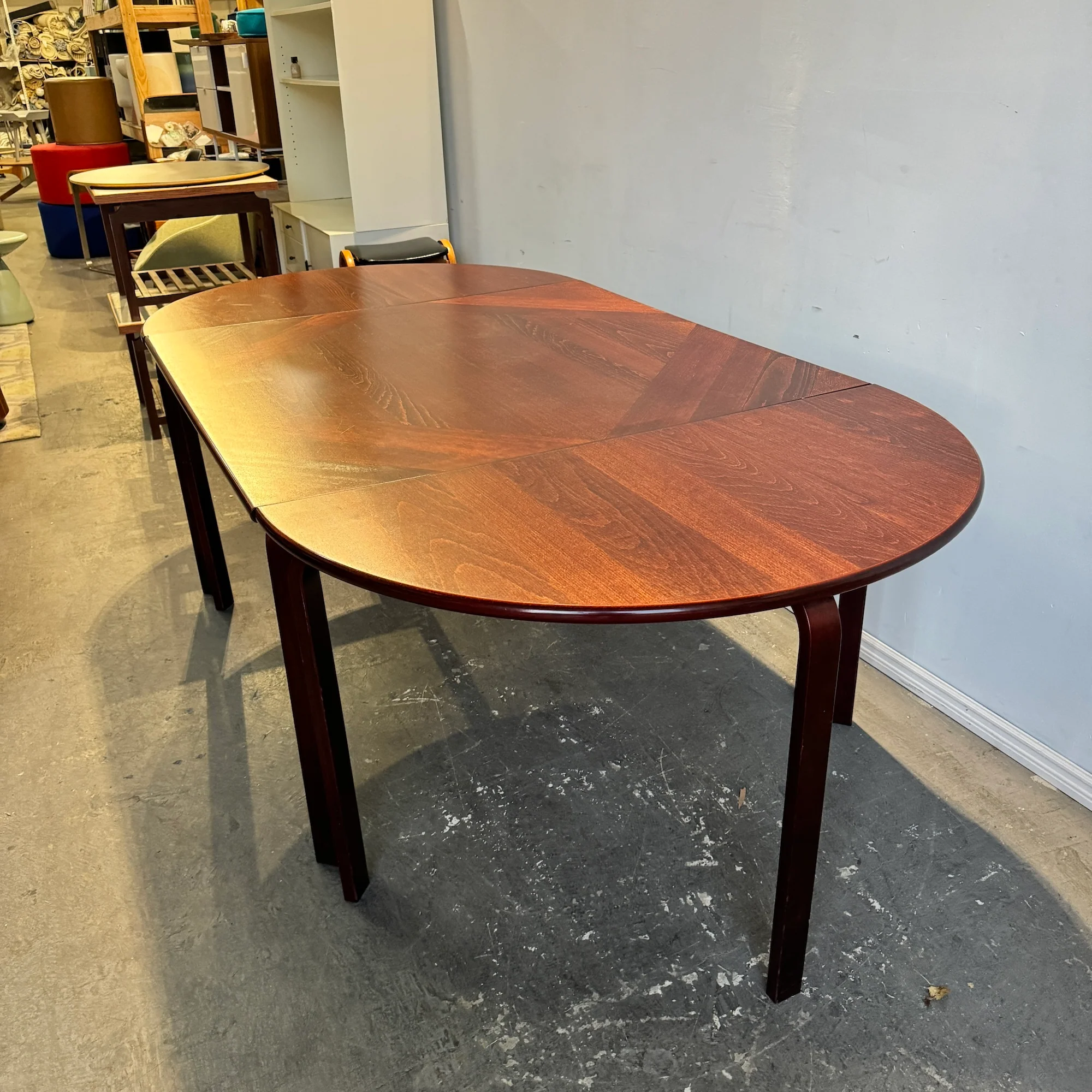 Danish Farstrup Møbler Cherrywood Expandable Table - Image 3
