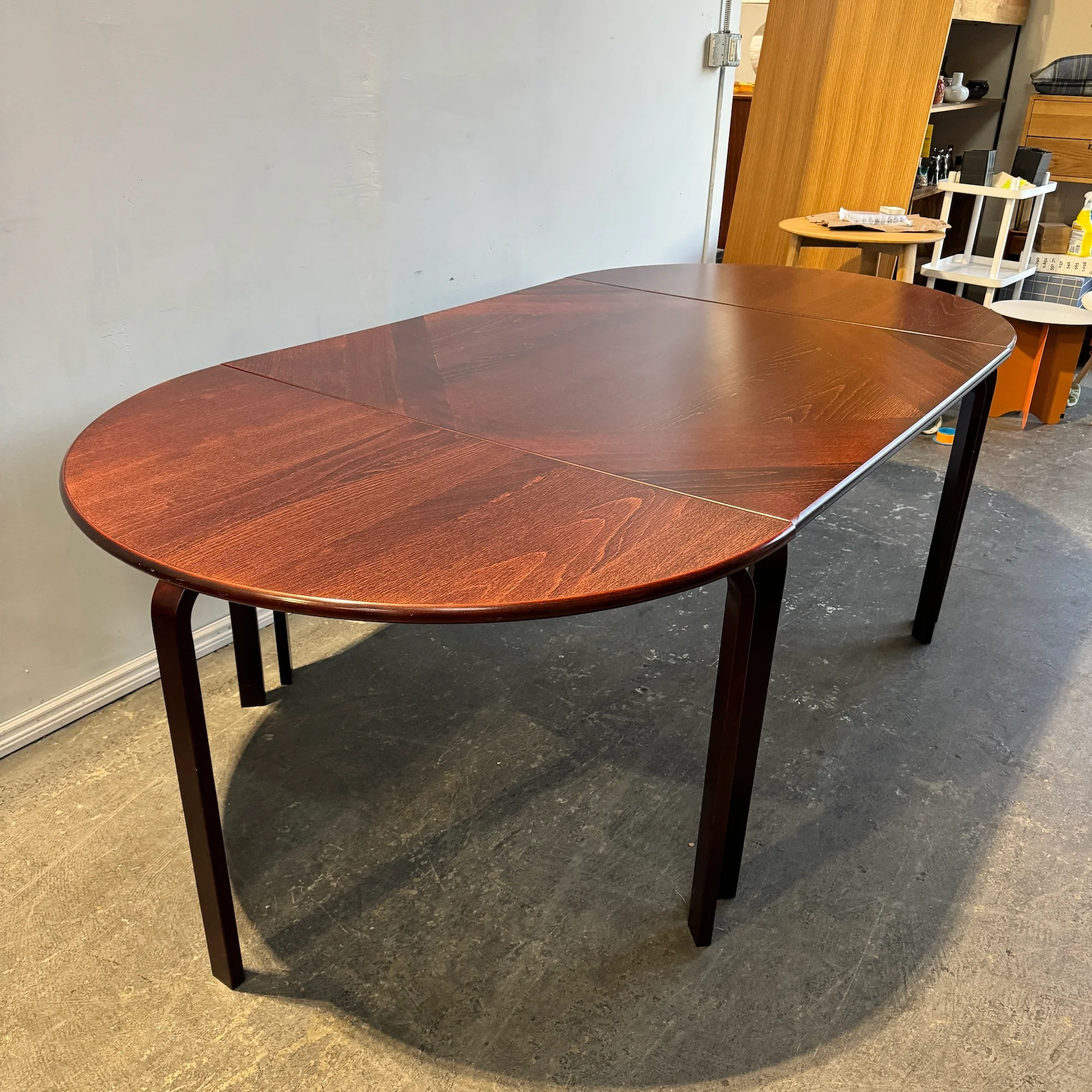 Danish Farstrup Møbler Cherrywood Expandable Table - Image 4