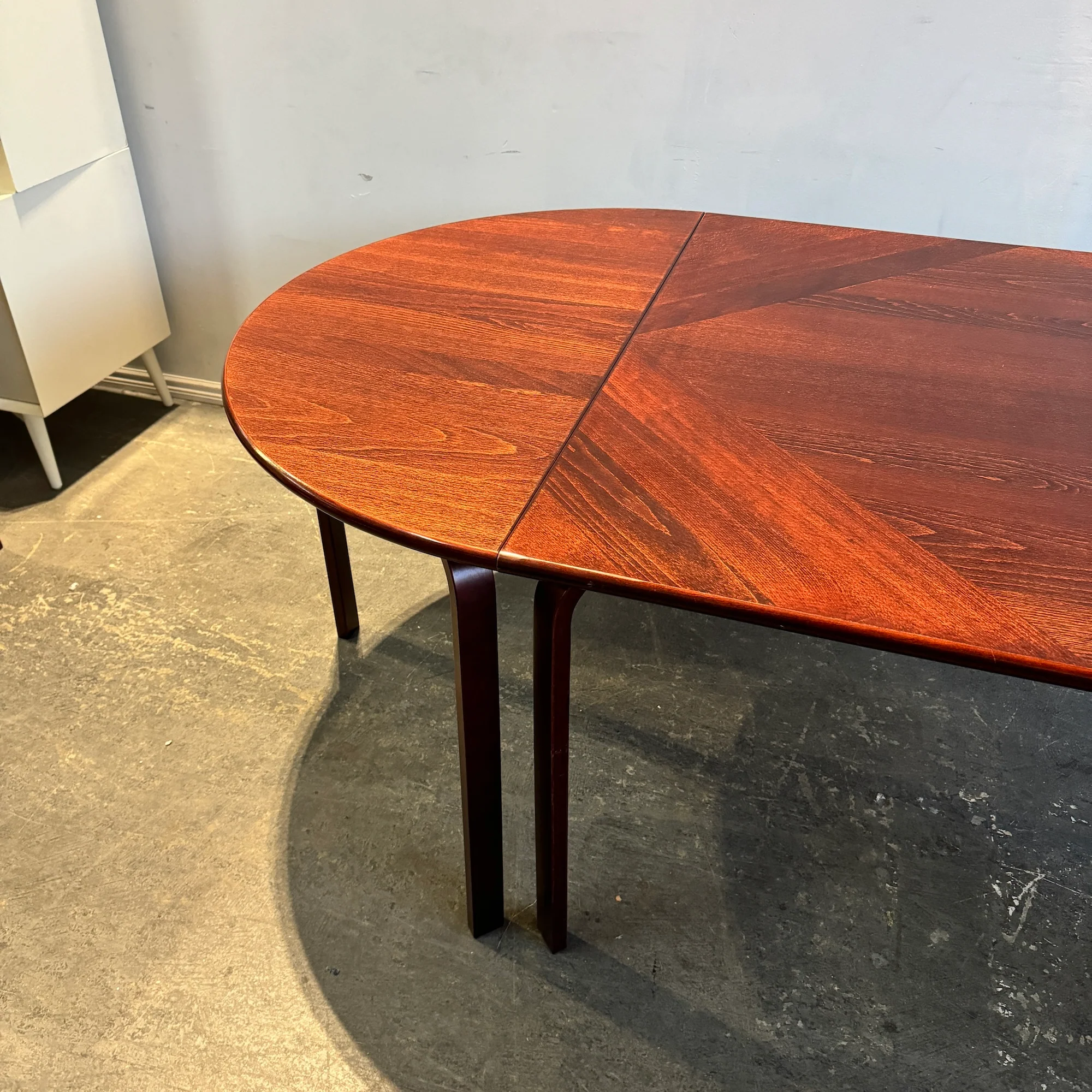 Danish Farstrup Møbler Cherrywood Expandable Table - Image 5