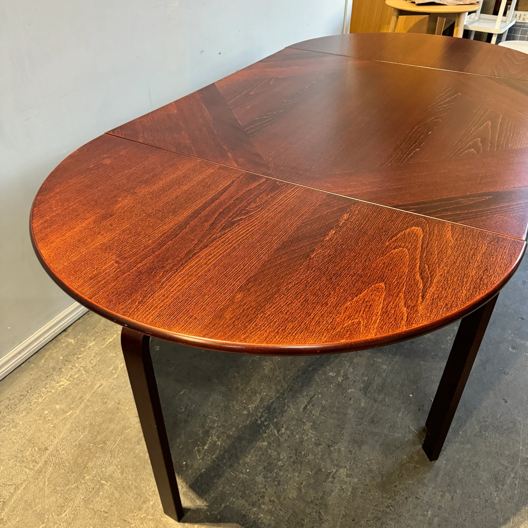 Danish Farstrup Møbler Cherrywood Expandable Table - Image 6