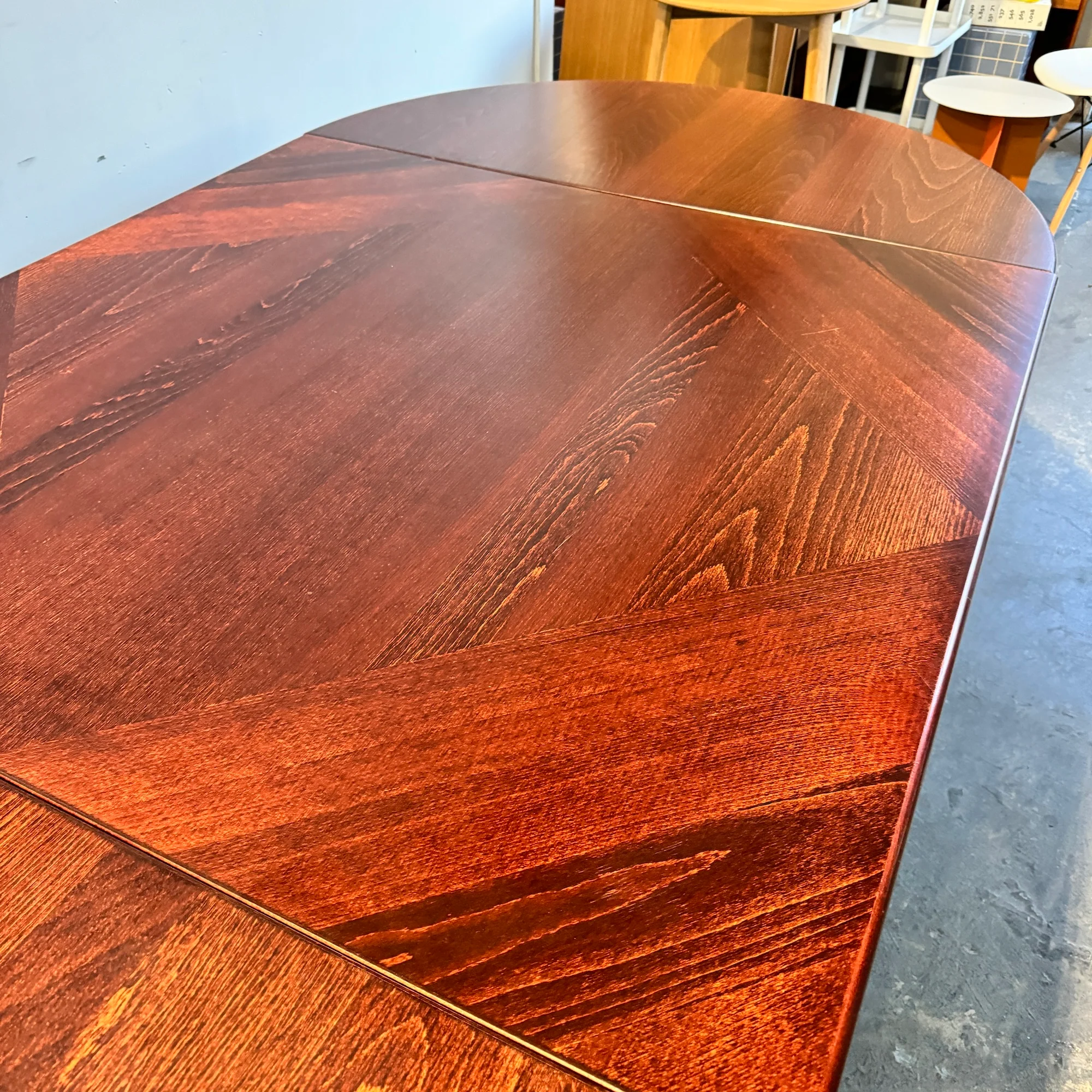 Danish Farstrup Møbler Cherrywood Expandable Table - Image 7
