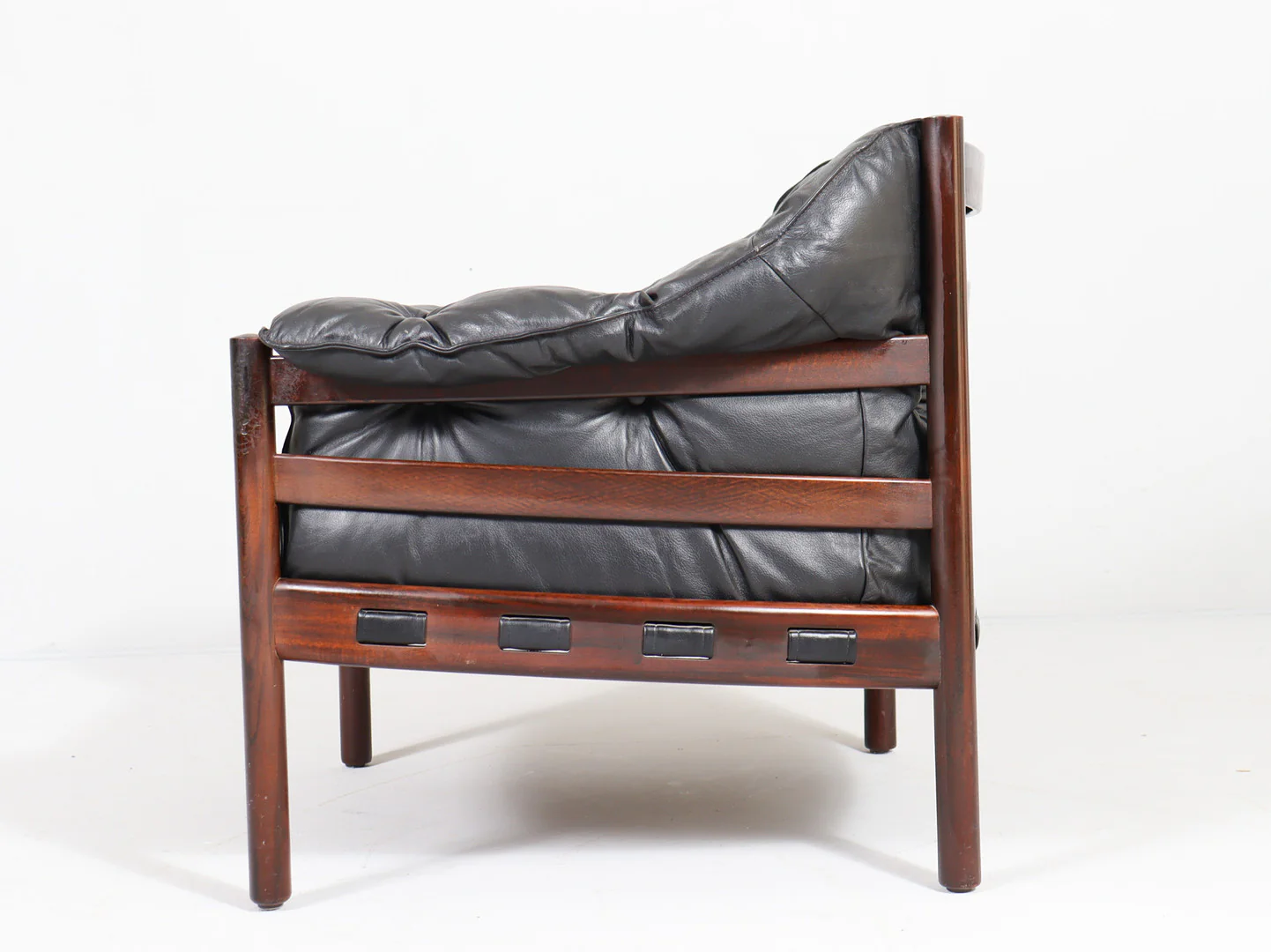 Danish Modern Arne Norell Rosewood Lounge Chairs - Image 5