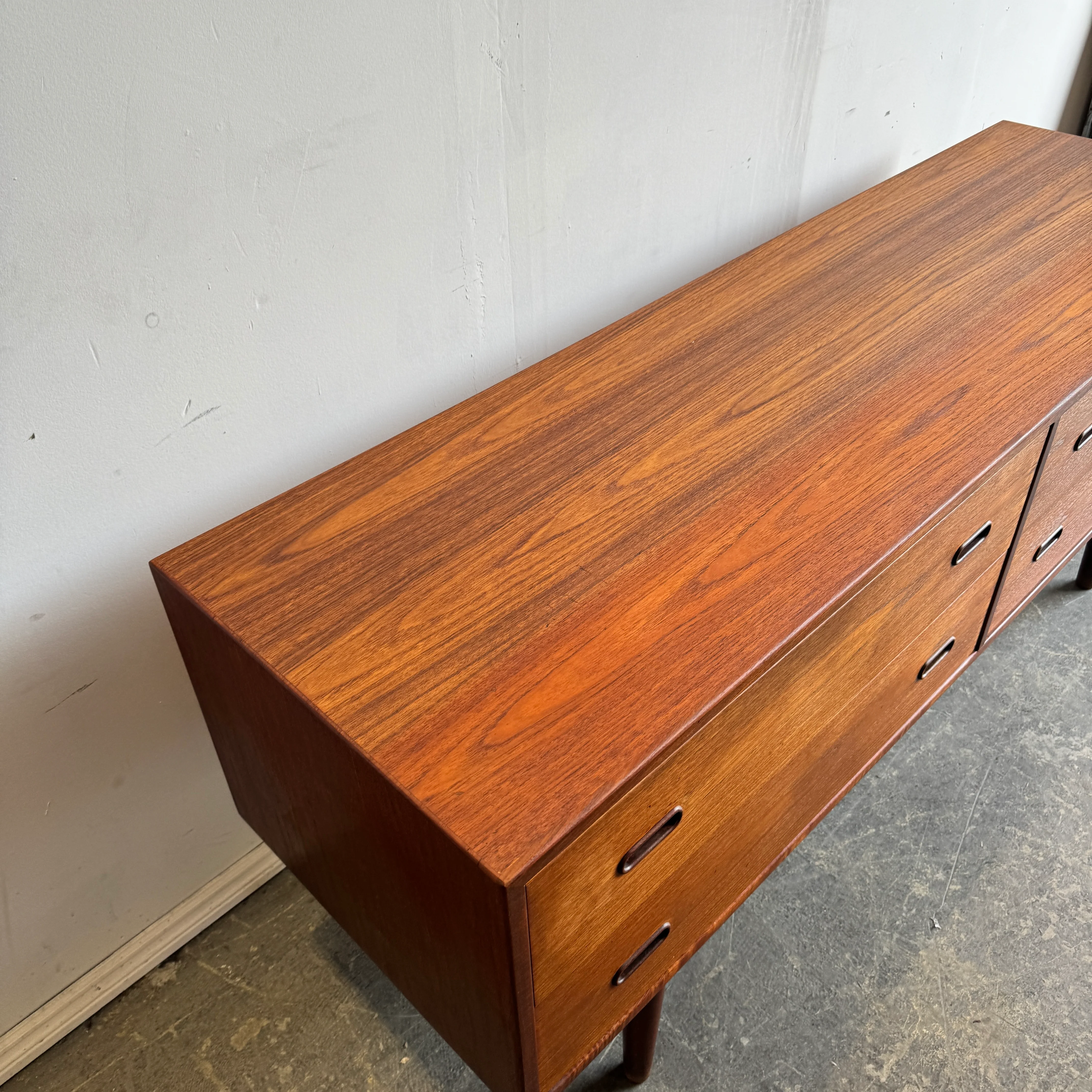 Danish Modern Arne Vodder Attribute low console or Dresser - Image 6