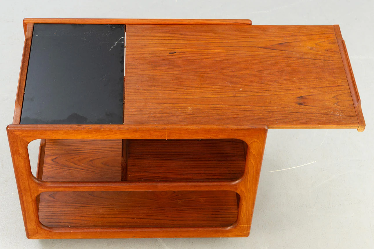 Danish Modern Extendible Teak Serving cart from Sika Møbler - Image 2