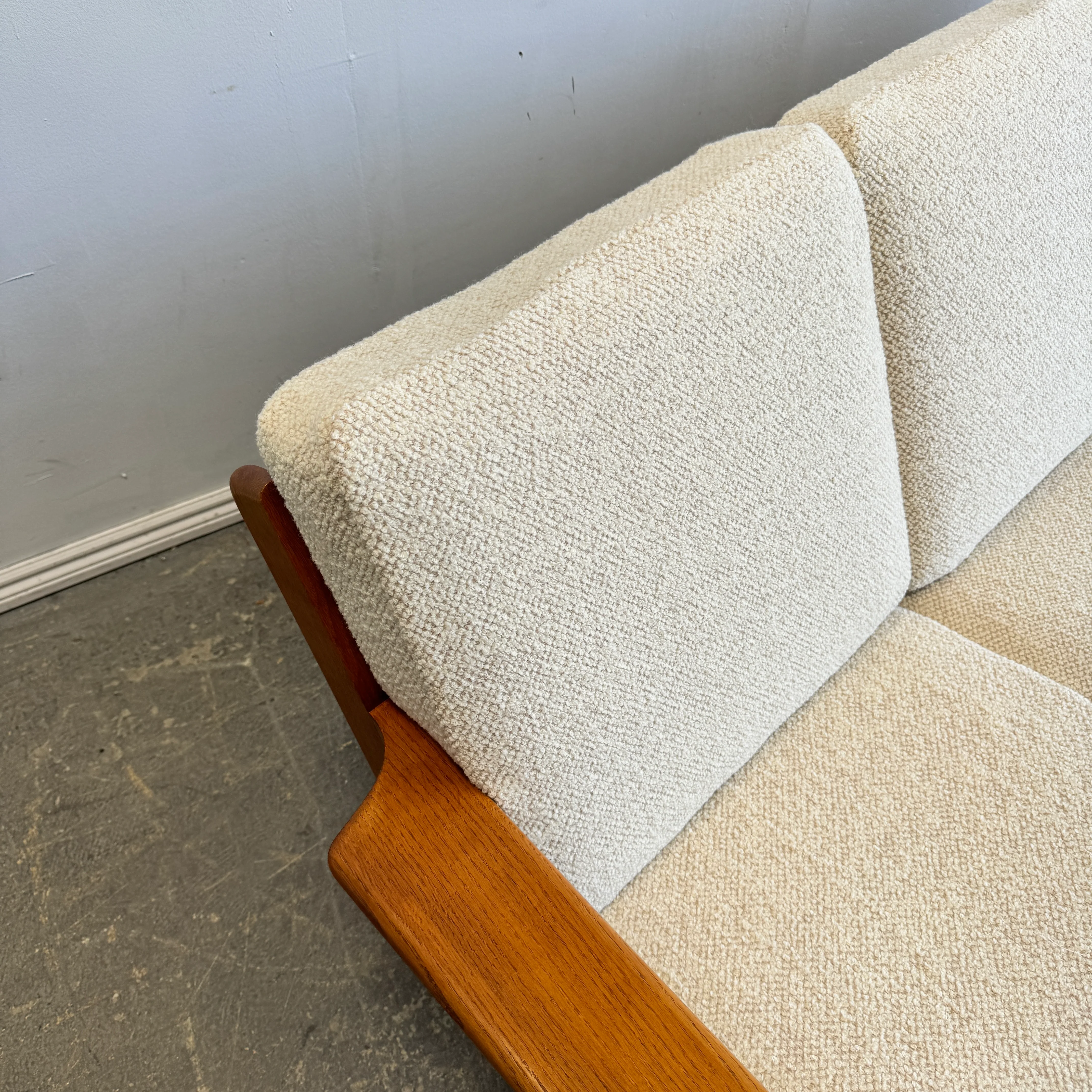 Danish Modern Hans Wegner GE 290 3-Seater Sofa for Getama (New Upholstery) - Image 3