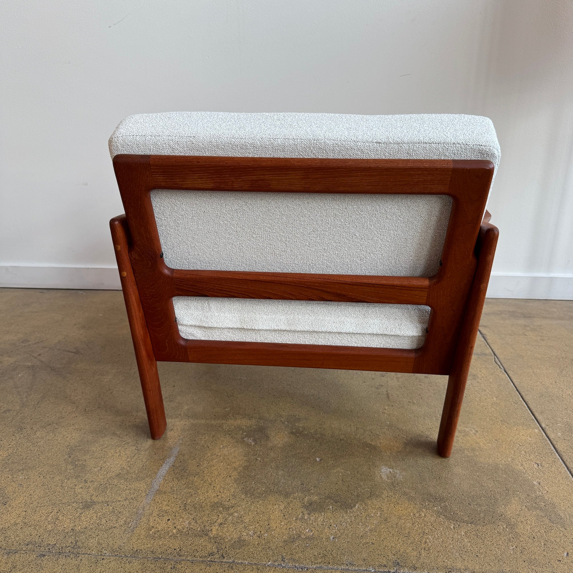 Danish Modern Illum Wikkelsø Teak Sculpture Lounge Chair by Niels Eilersen - Image 4