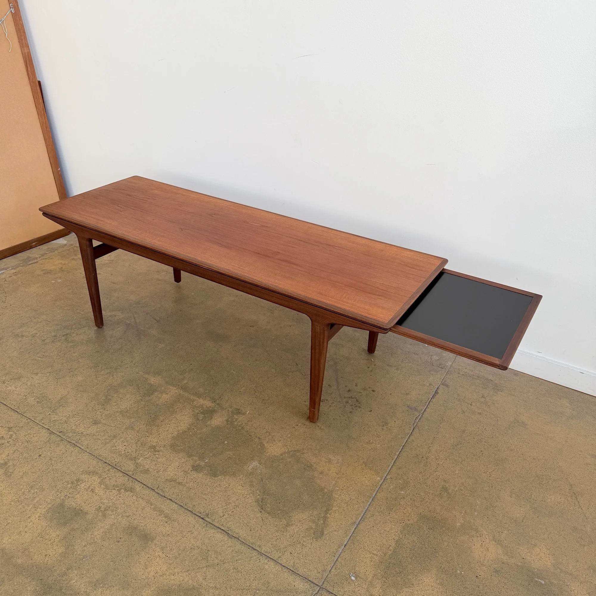 Danish Modern Johannes Andersen Teakwood Expandable "Coffee Table" - Image 2
