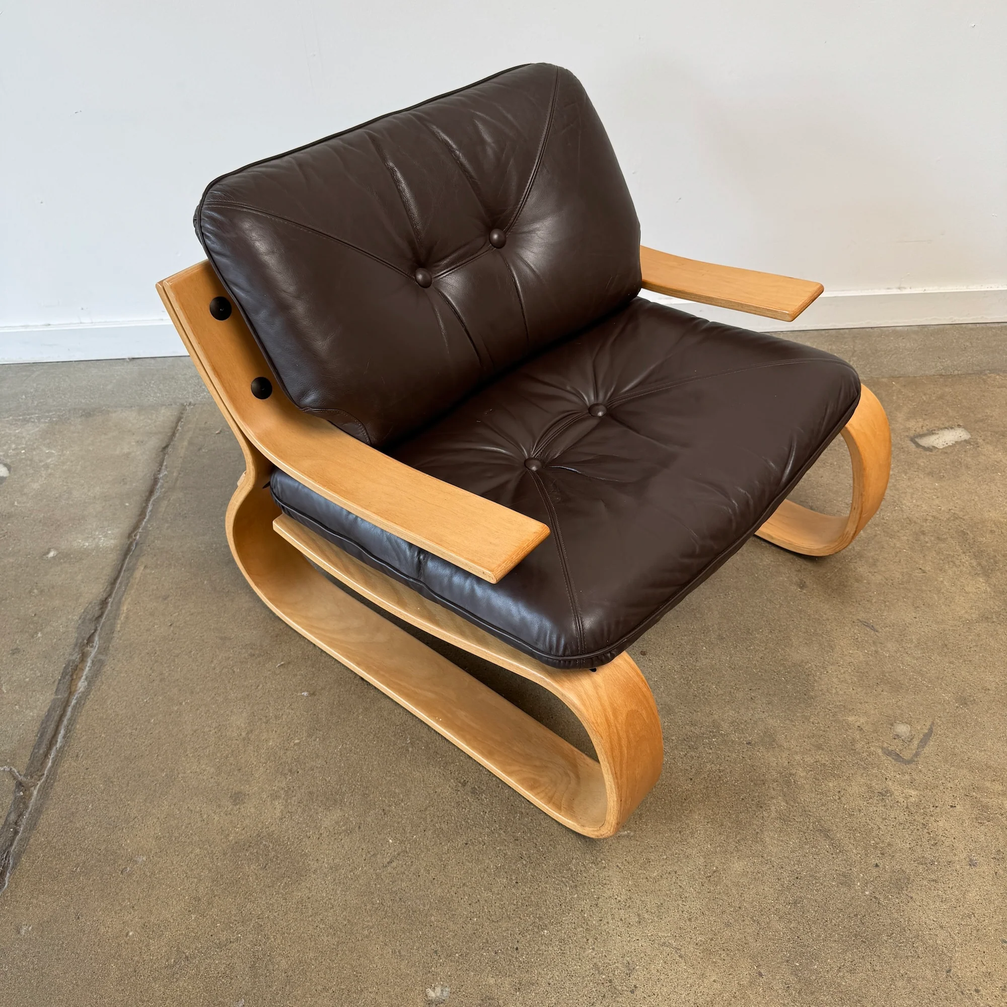 Danish Modern Karl Edvard Korseth Bentwood Armchair for Skalma - Image 3