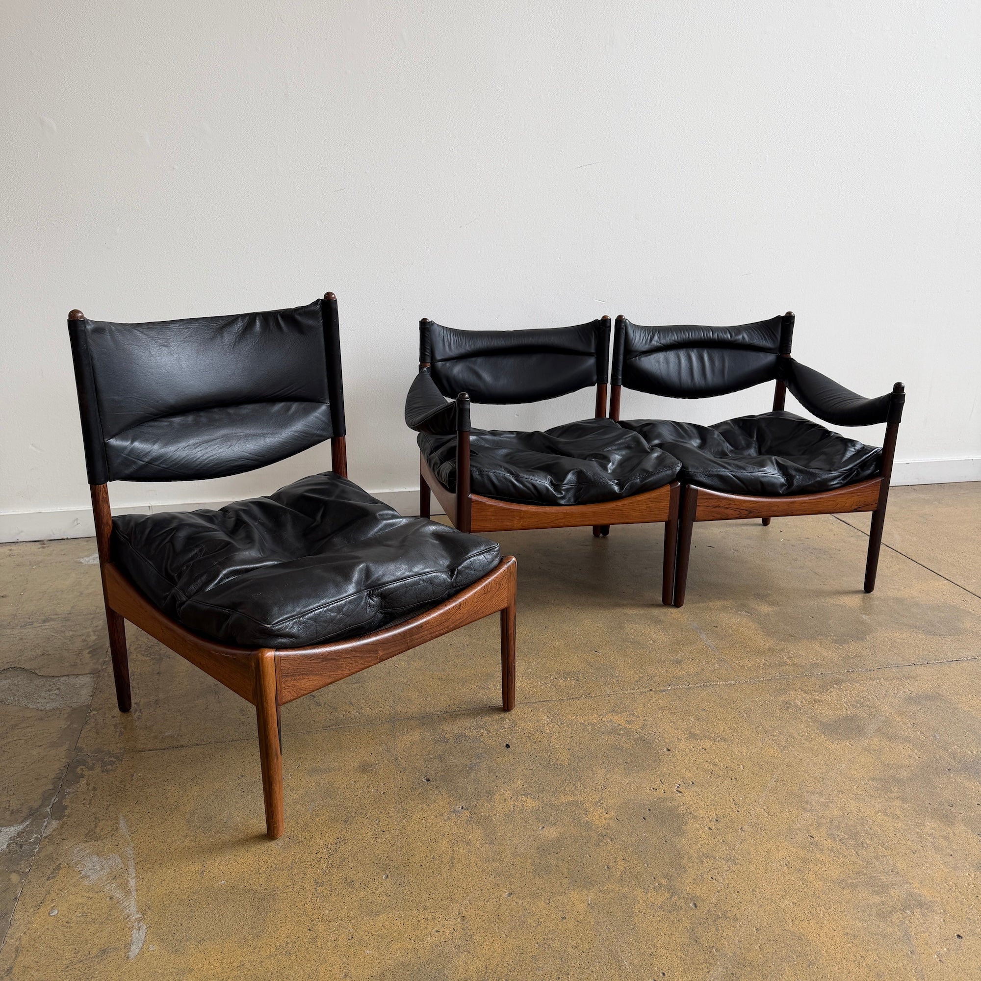 Danish Modern Kristian Solmer Vedel “Modus” Rosewood Settee - Image 7