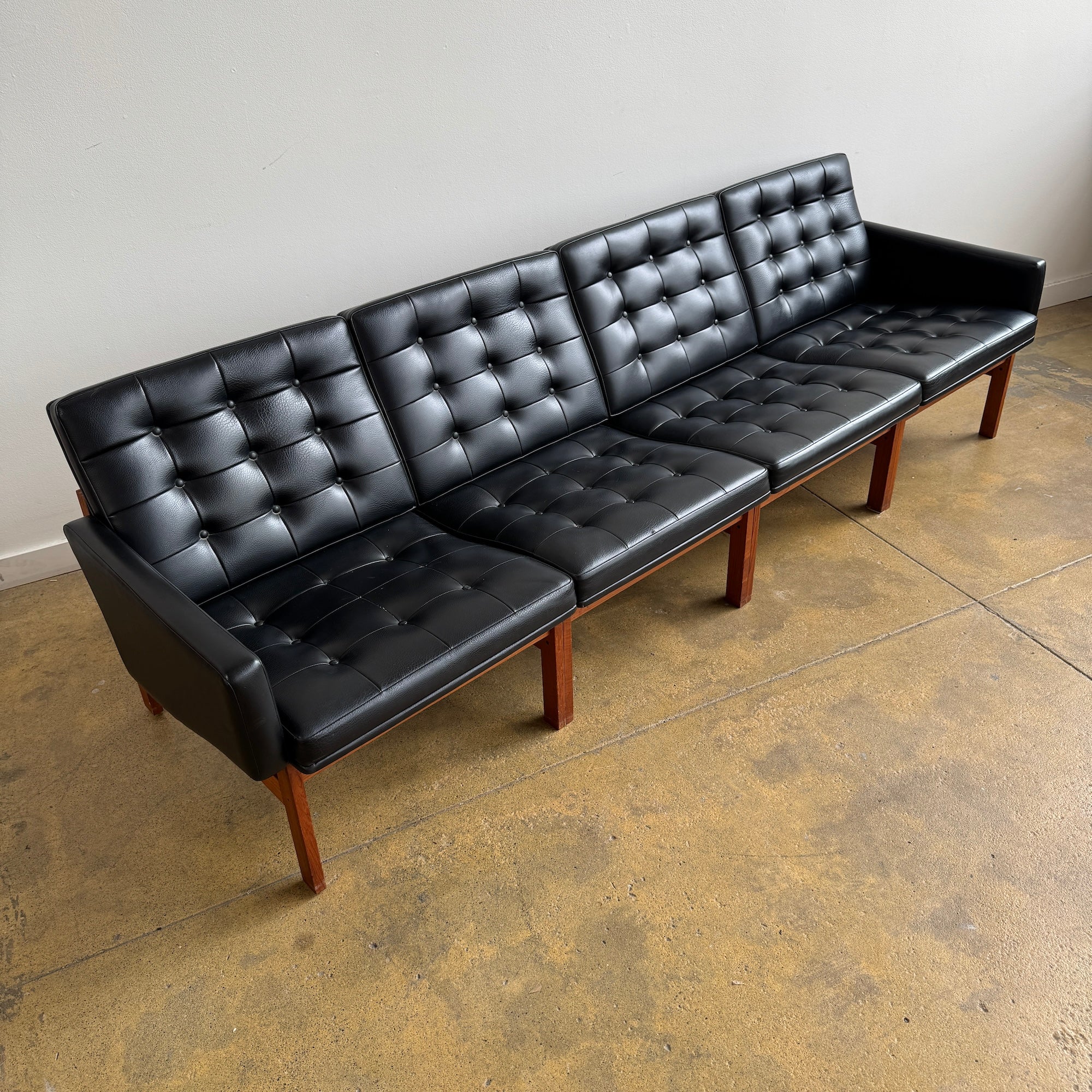 Danish Modern Ole Gjerløv-Knudsen & Torben Lind "Moduline" Sofa by France & Son - Image 3