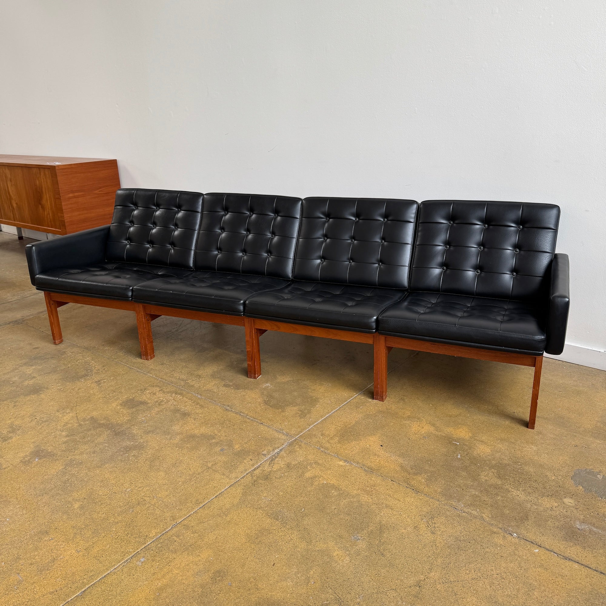 Danish Modern Ole Gjerløv-Knudsen & Torben Lind "Moduline" Sofa by France & Son - Image 7