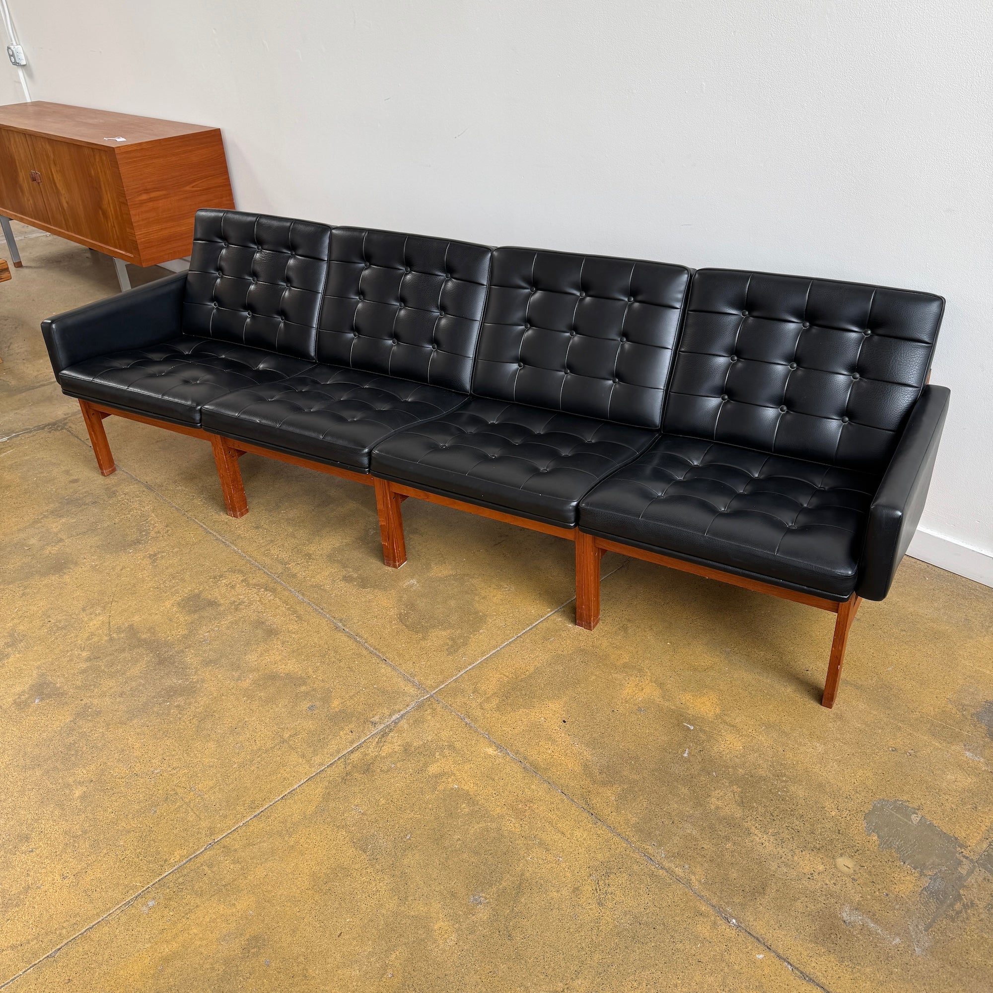 Danish Modern Ole Gjerløv-Knudsen & Torben Lind "Moduline" Sofa by France & Son - Image 8