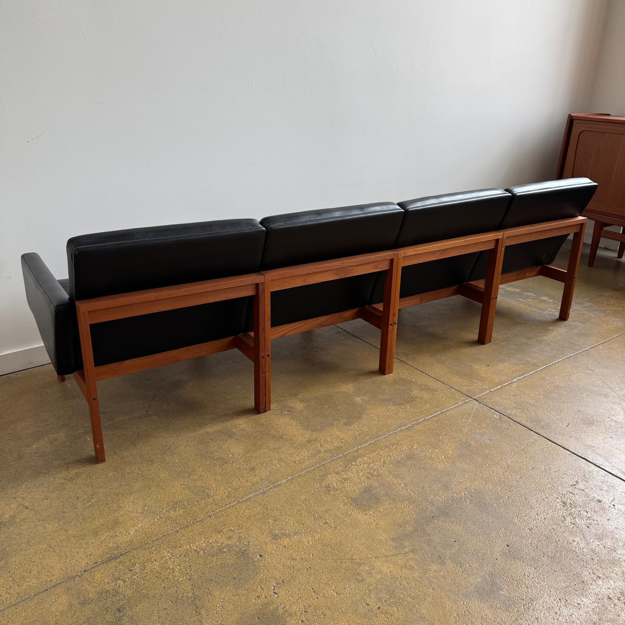 Danish Modern Ole Gjerløv-Knudsen & Torben Lind "Moduline" Sofa by France & Son - Image 9