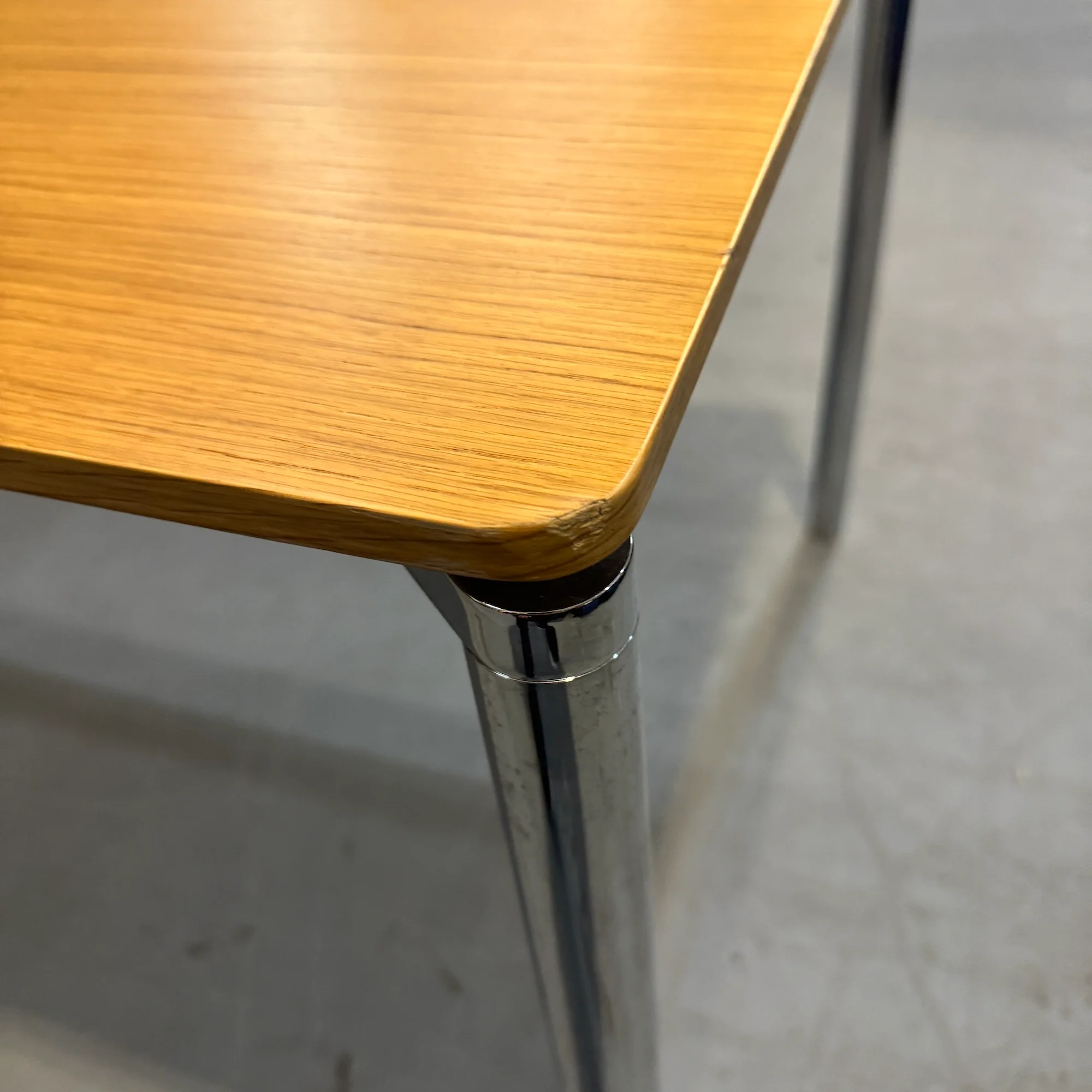 Danish Modern Plano Dining Table by Fritz Hansen - Image 4