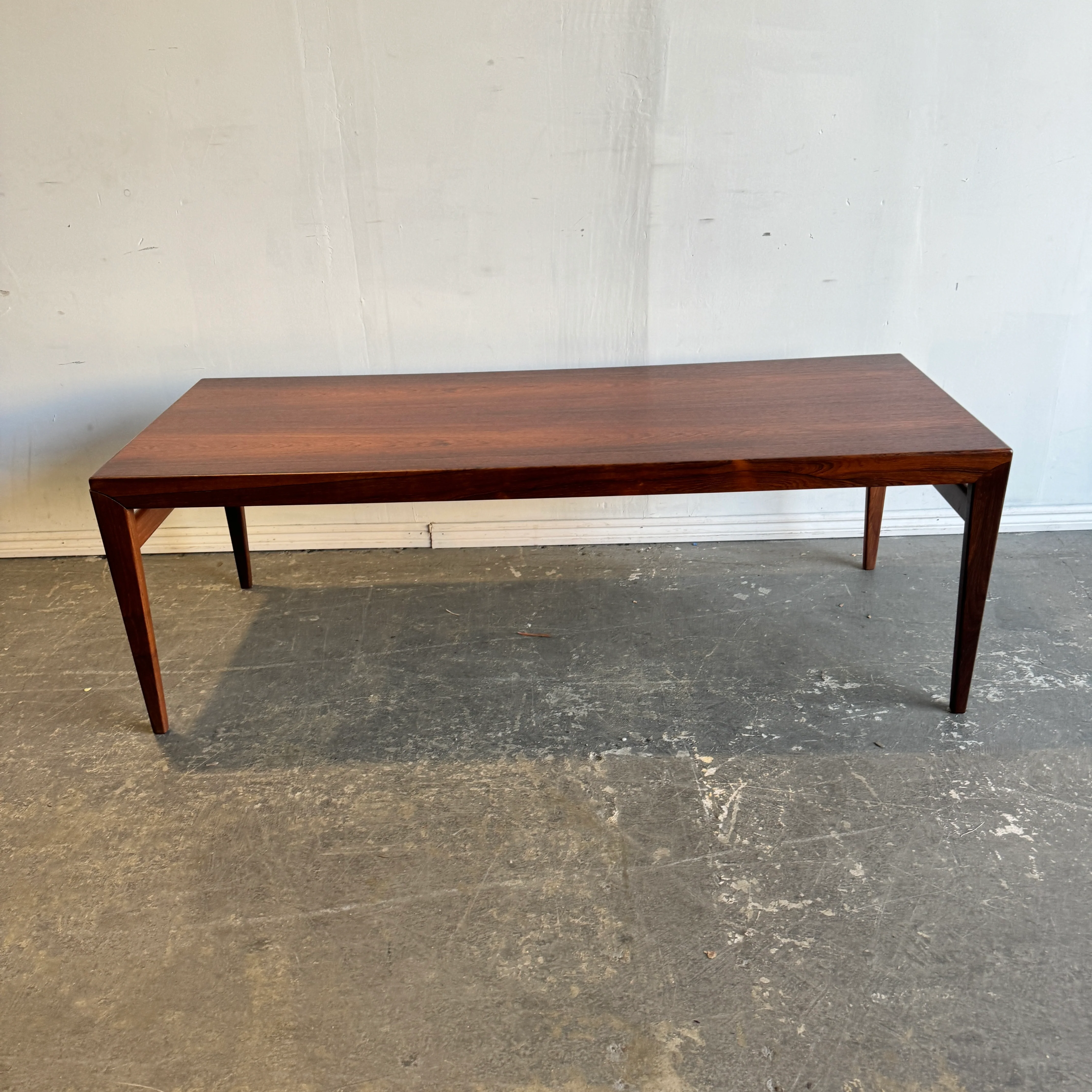 Danish Modern Rosewood Coffee Table by Severin Hansen for Haslev Møbelsnedkeri - Image 3
