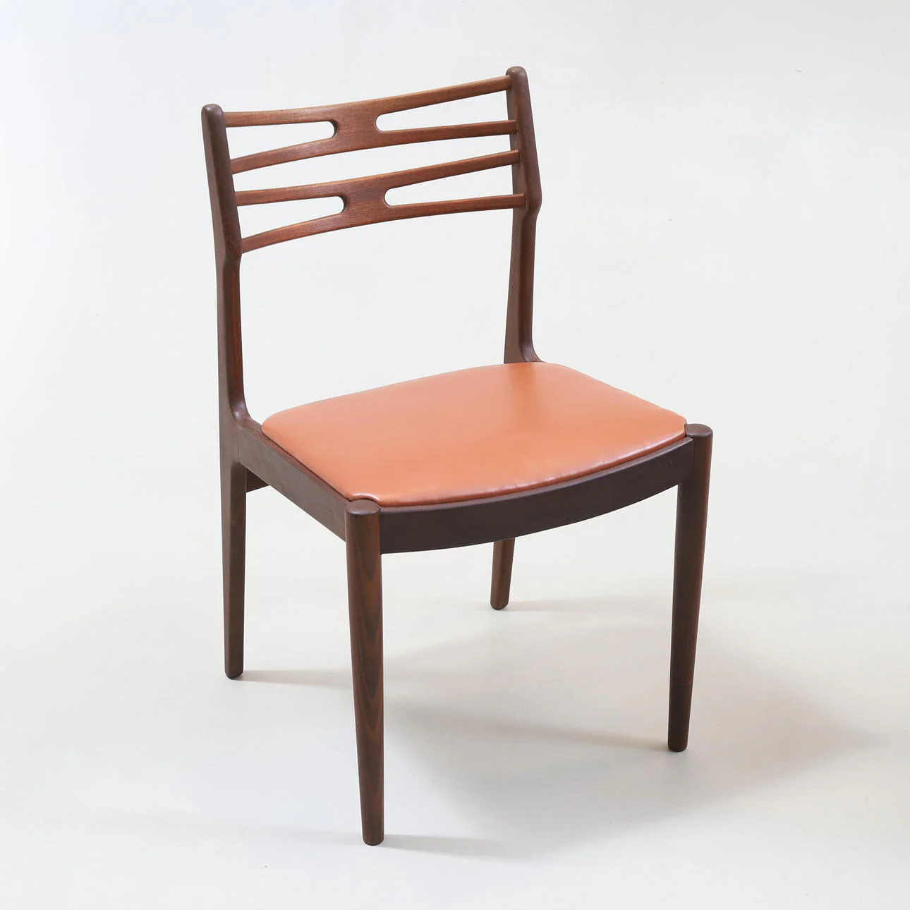 Danish Modern Set of 6 Johannes Andersen Model 101 Teak Dining Chairs, 1950s - Image 2
