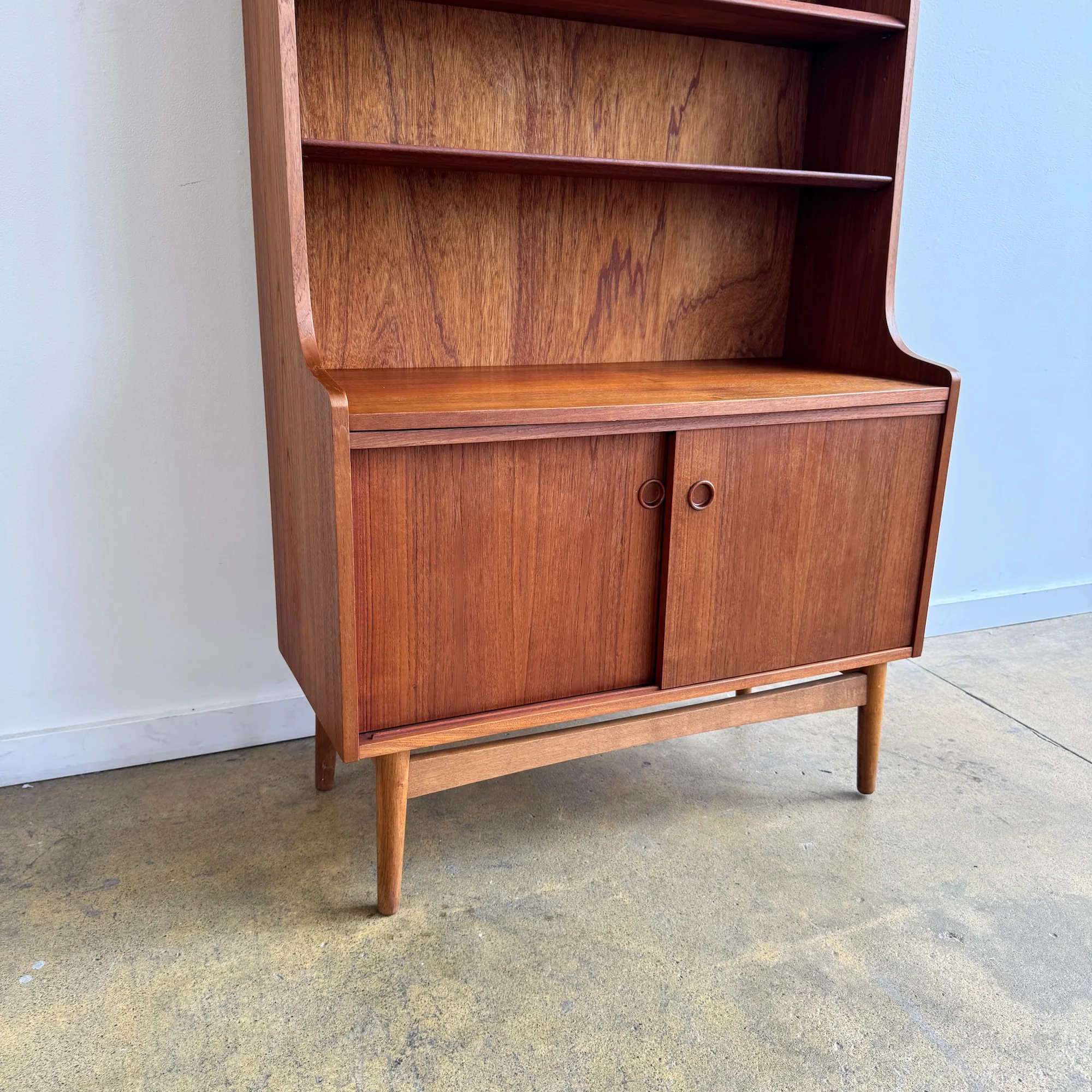 Danish Modern Teak Bookcase by Johannes Sorth, 1960s - Image 4