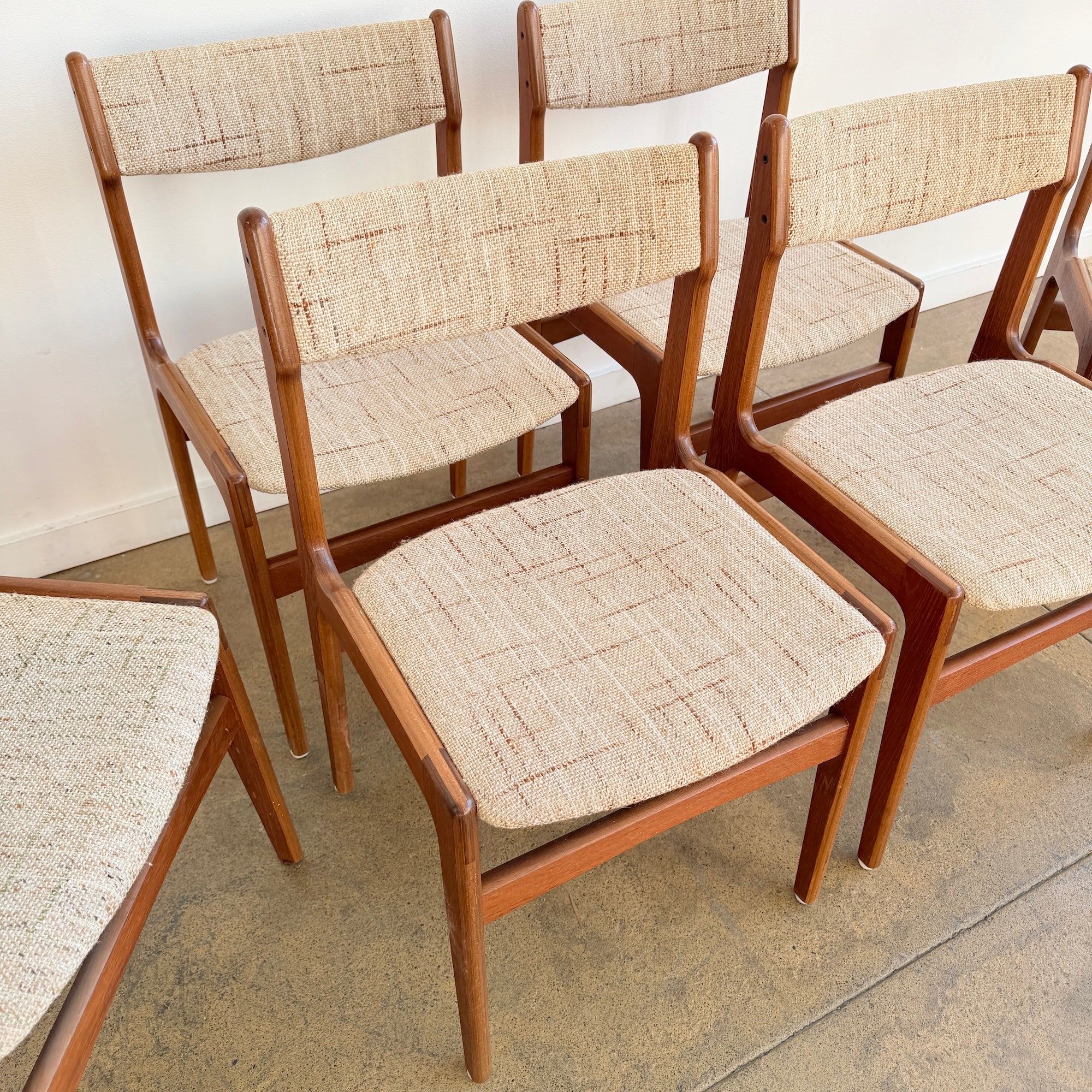 Danish Modern Teak Dining Chairs by Erik Buch - Image 4