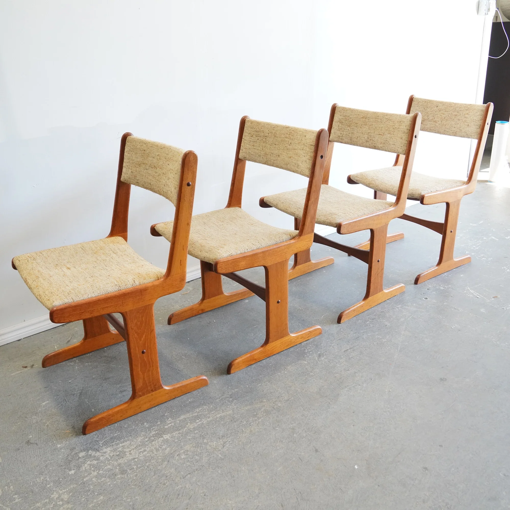 Danish Modern Teak Dining Chairs by Gangso Møbler - Set of 4 - Image 2