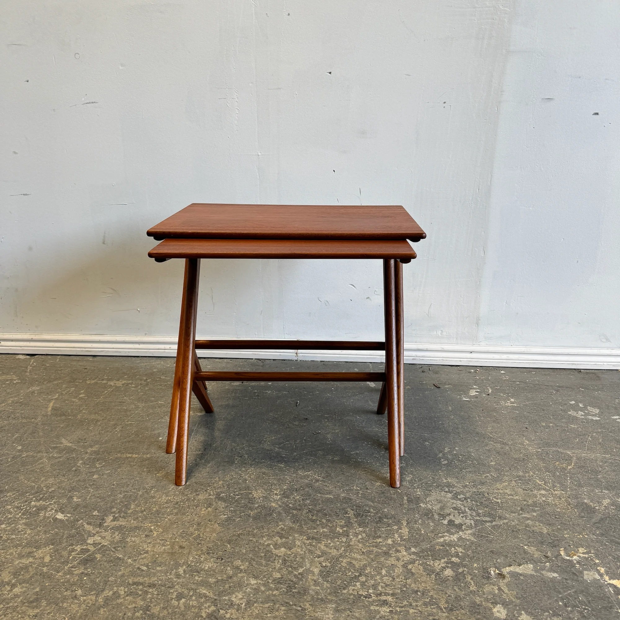 Danish Modern Teak Nesting Tables by Bengt Ruda - Image 5