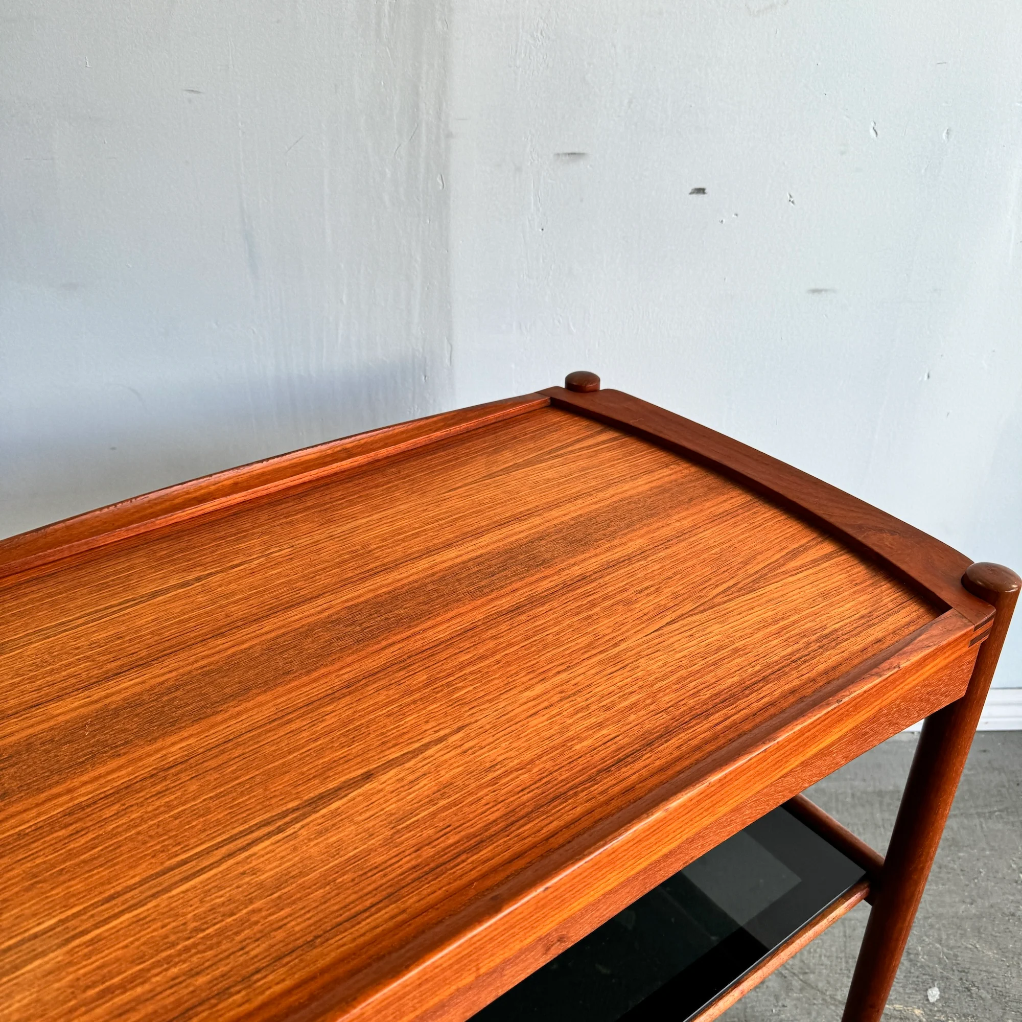 Danish Teak Bar Cart by Poul Hundevad, 1960s - Image 6