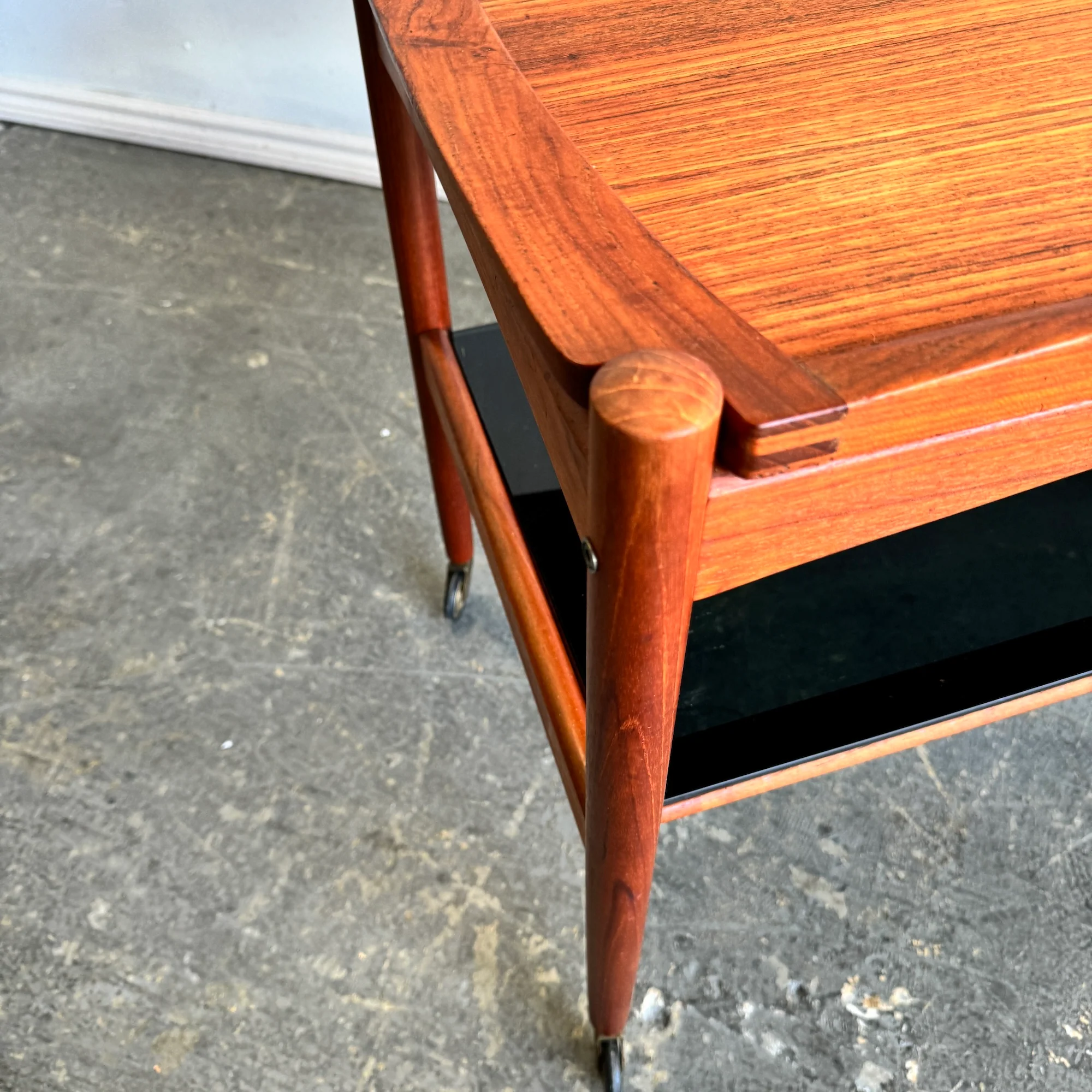 Danish Teak Bar Cart by Poul Hundevad, 1960s - Image 7