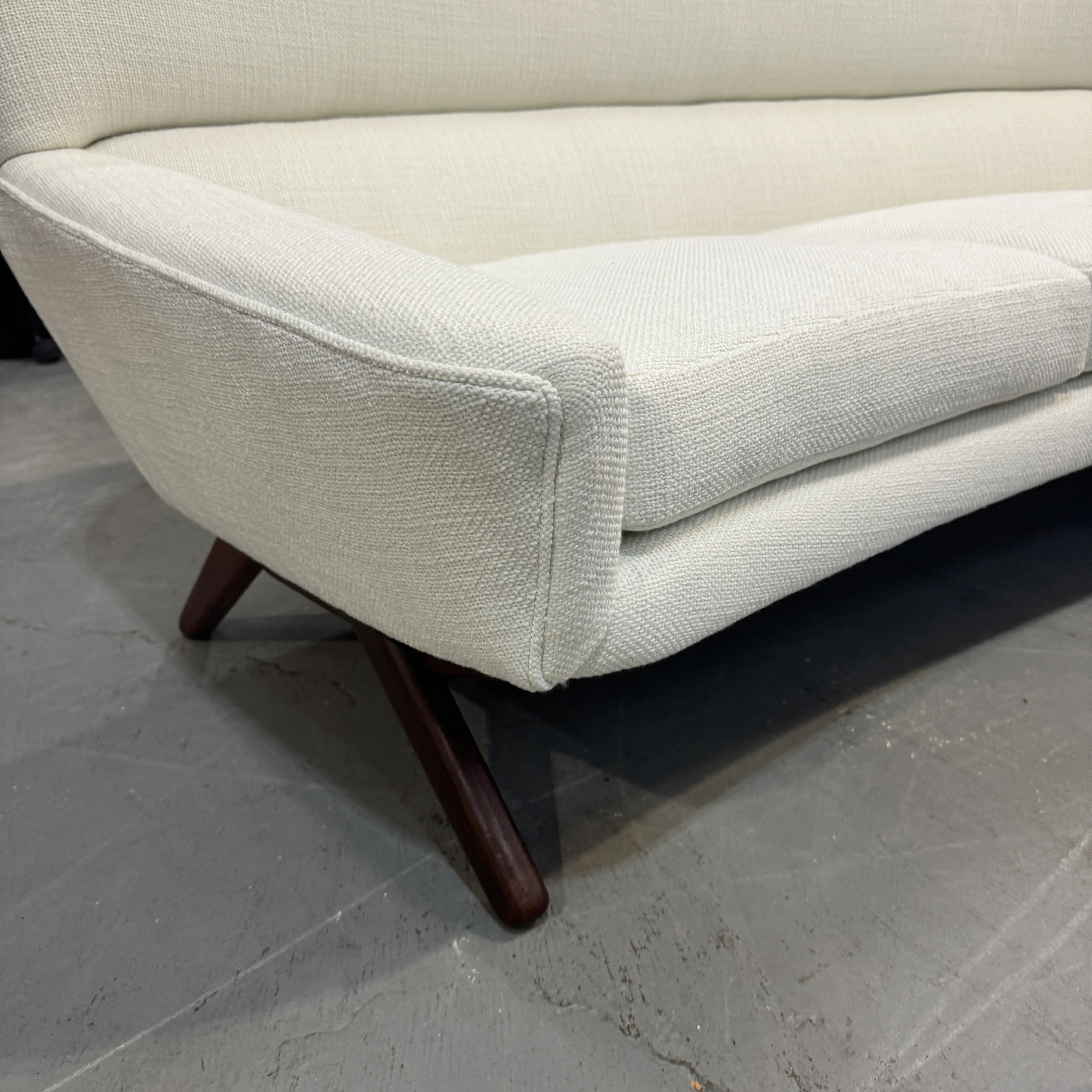 Danish Vintage Illum Wikkelso-Mikael Laursen 4 seater sofa - Image 5